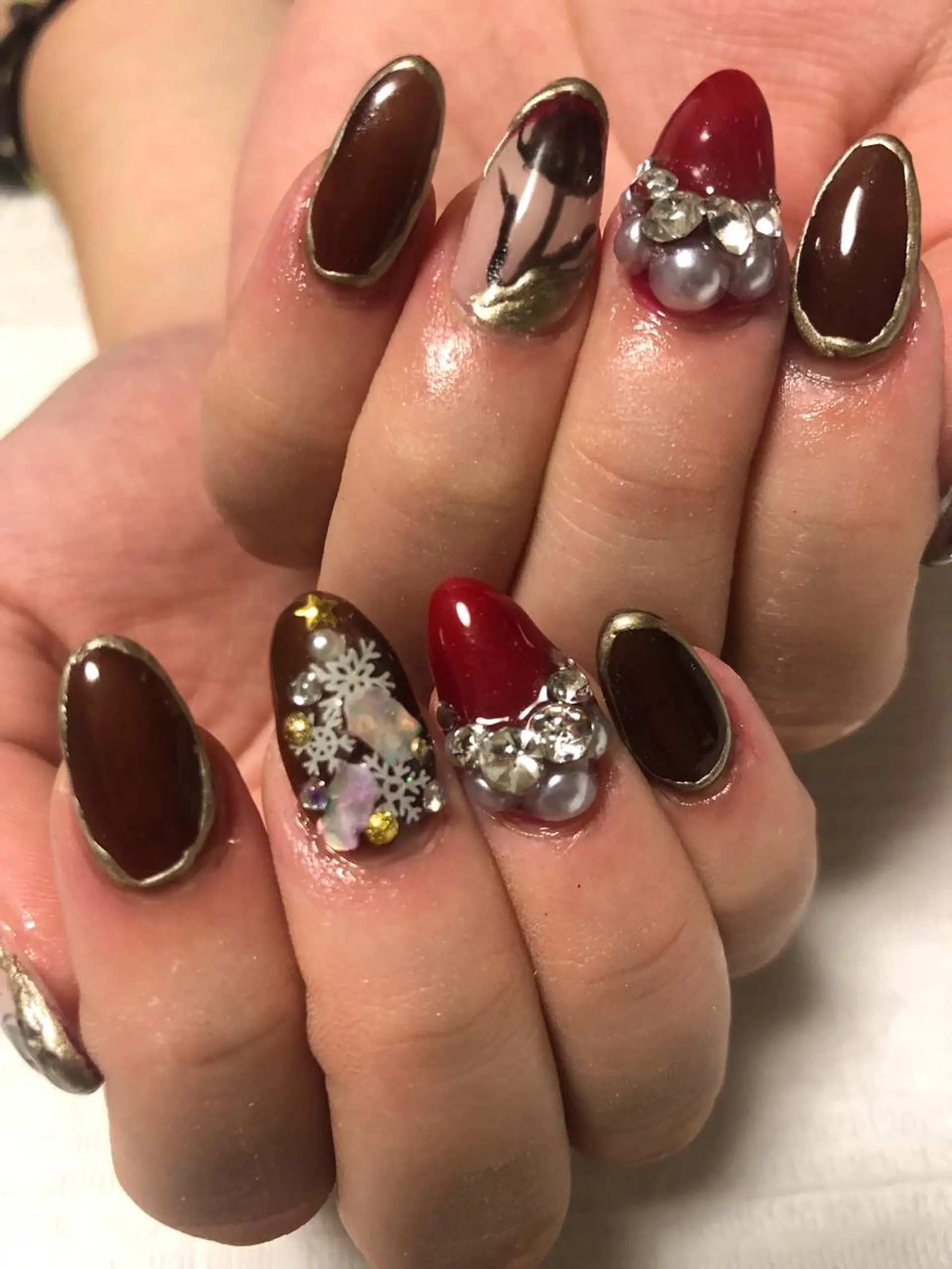 ネイル ハンドネイル 荒井 海輝のネイルデザイン