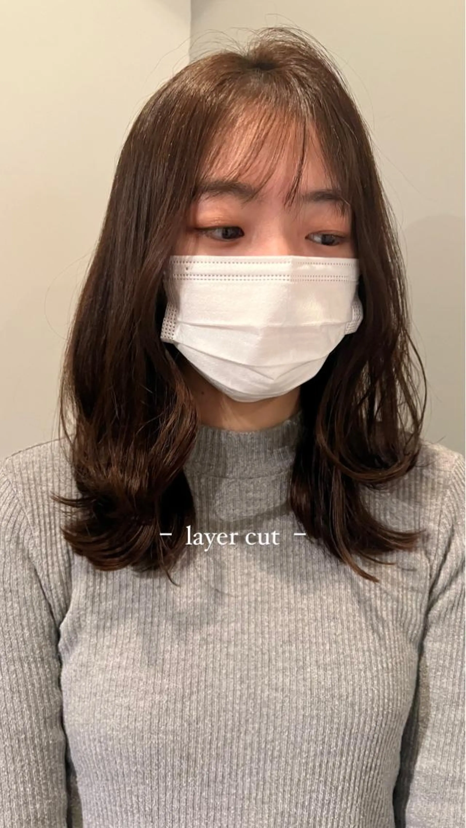 セミロング natsu/梅田 /透明感/艶髪のヘアスタイル