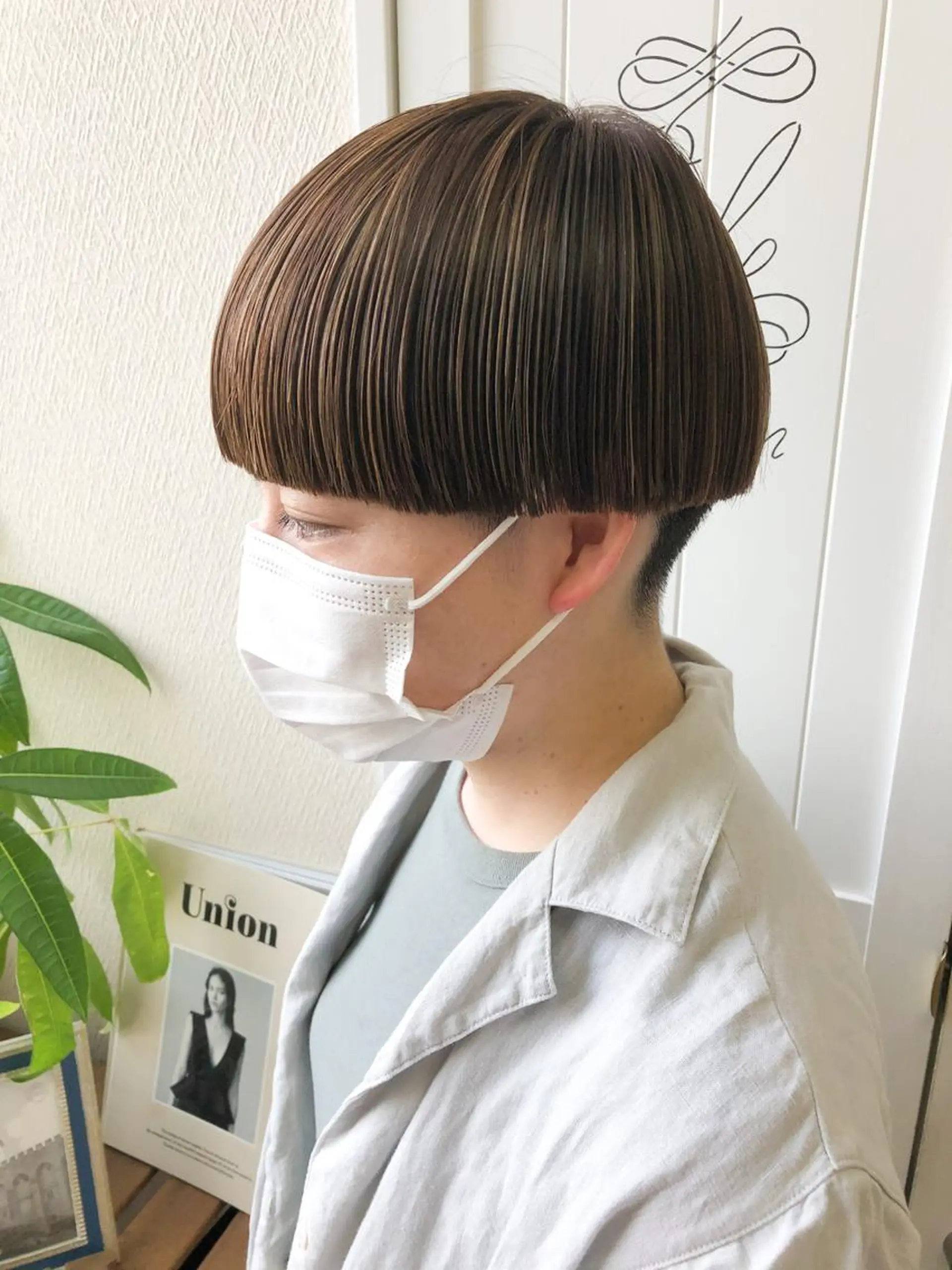 ショート カラー ハイライトカラー ハイライト ヘアセット 小木曽智美 /ボブ/ショートのヘアスタイル