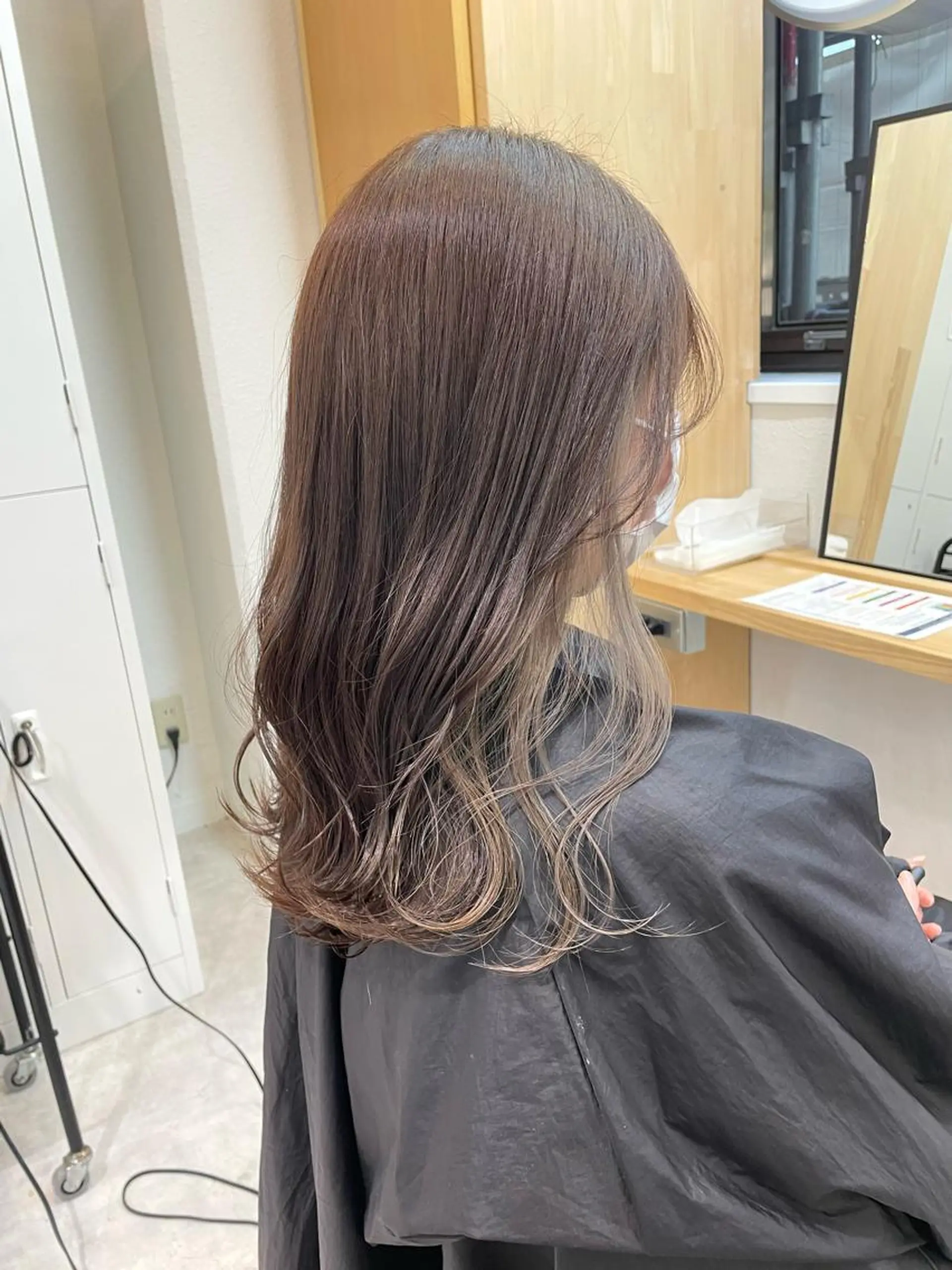 ミディアム カラー インナーカラー 田中大星 /ボブ 縮毛矯正のヘアスタイル