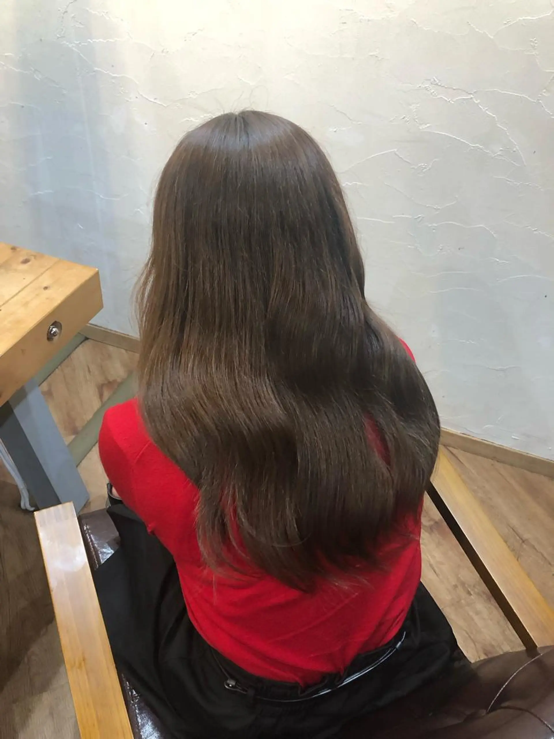 ロング カラー カット ヘアカラー トリートメント 縮毛矯正/髪質改善 予約はリクエストからのヘアスタイル