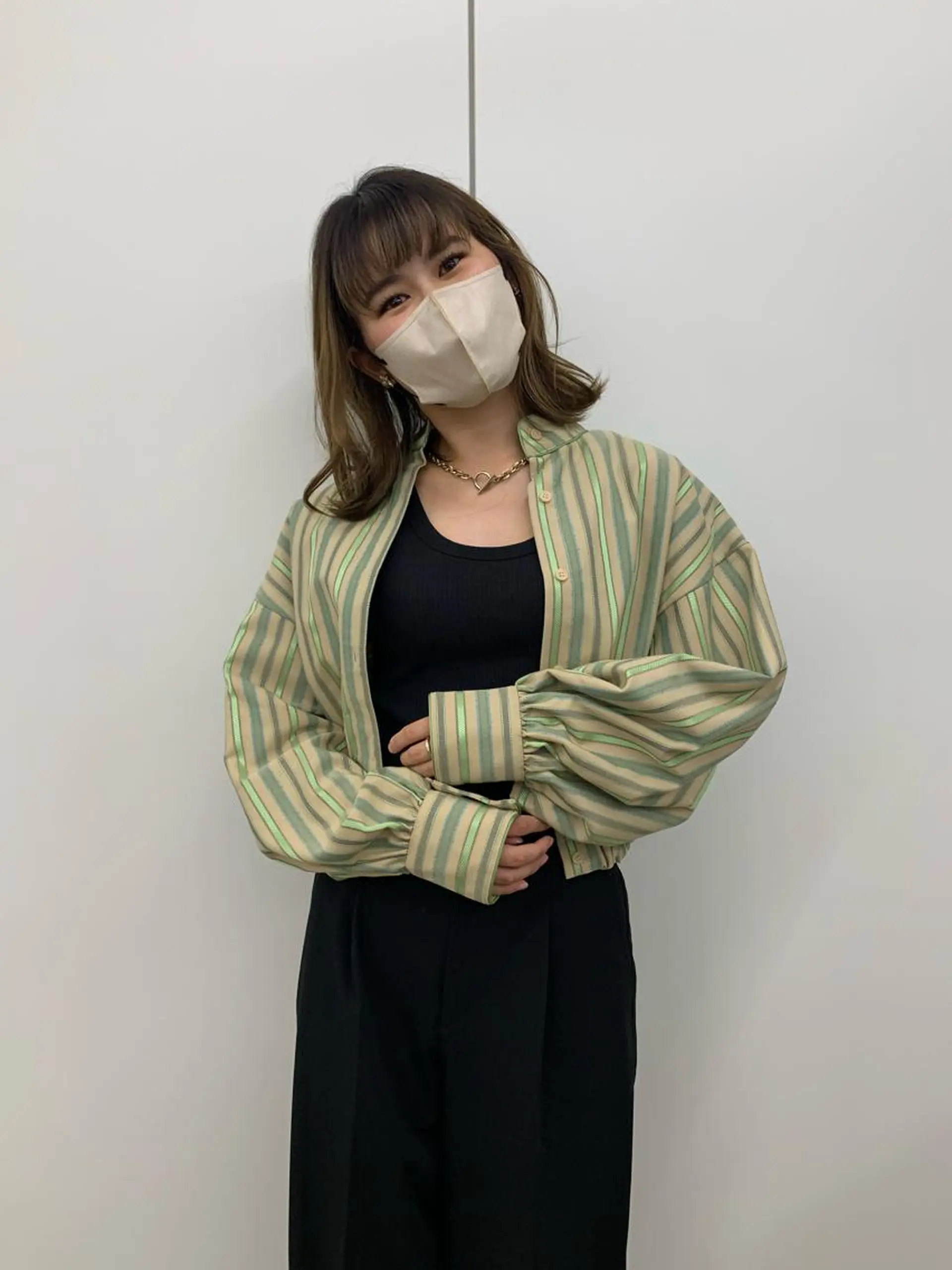 ミディアム カラー PAIR DAISUKEのヘアスタイル