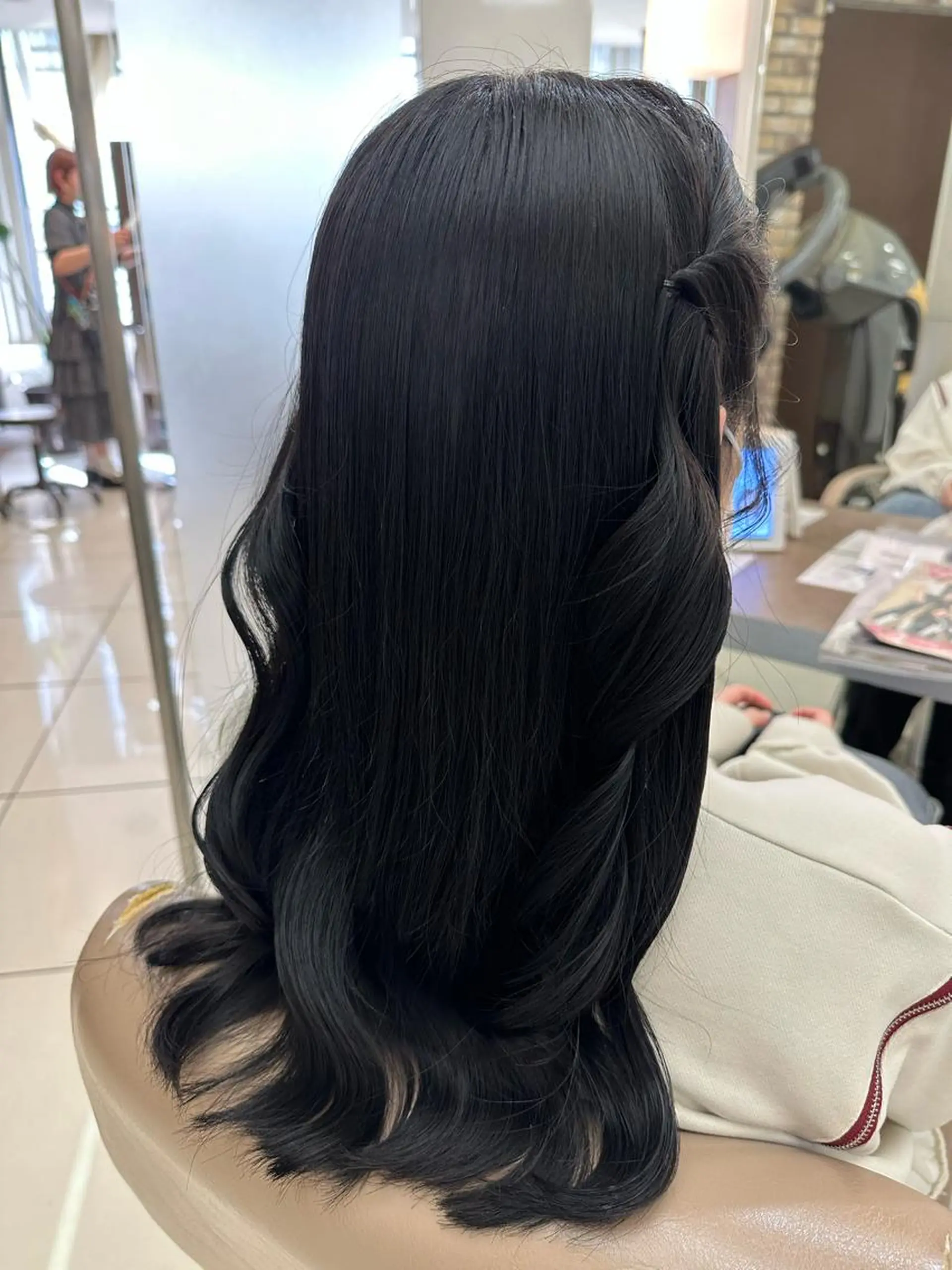 ロング シールエクステ✨️韓 国羽エクステ🪽和希のヘアスタイル