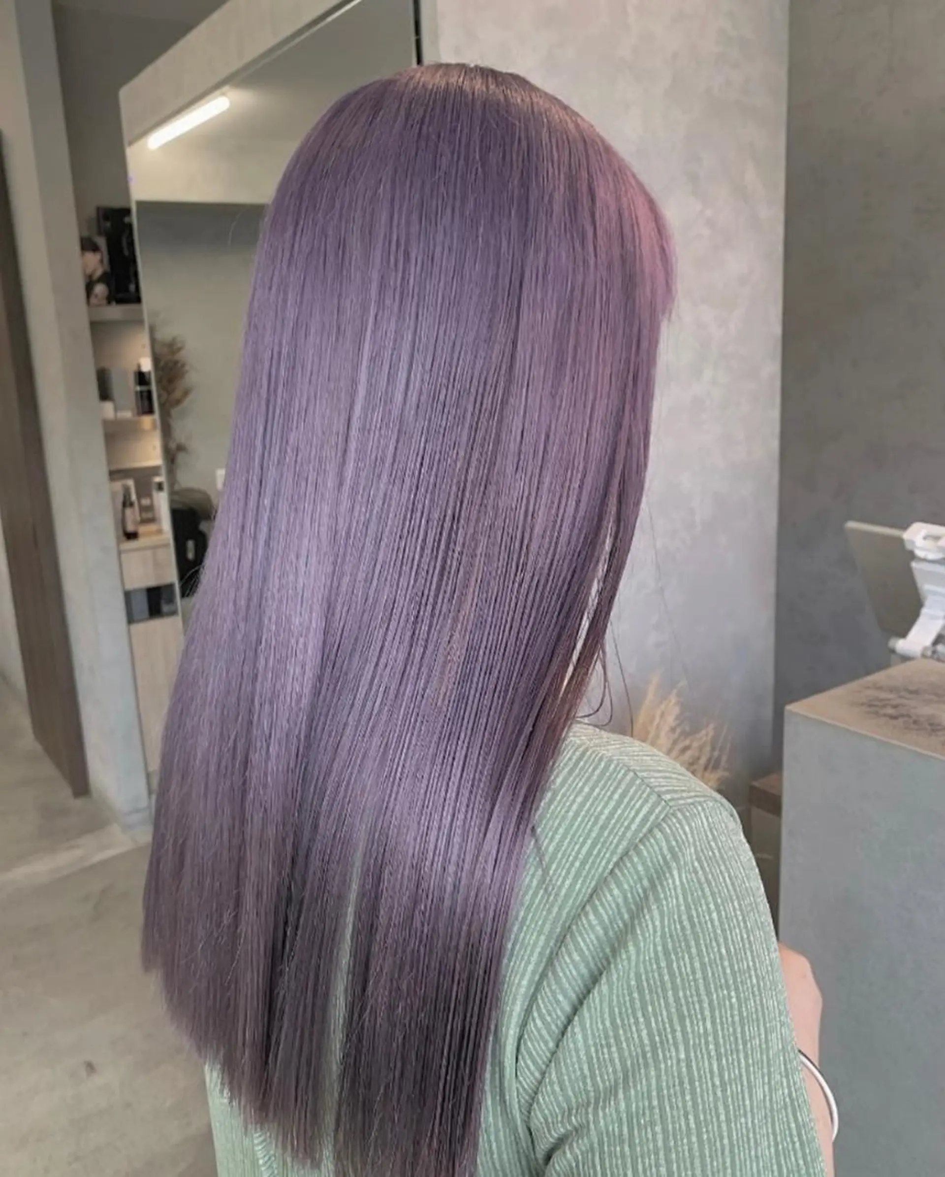 ロング カラー カット ヘアカラー トリートメント Haru/THREE …by velvetのヘアスタイル