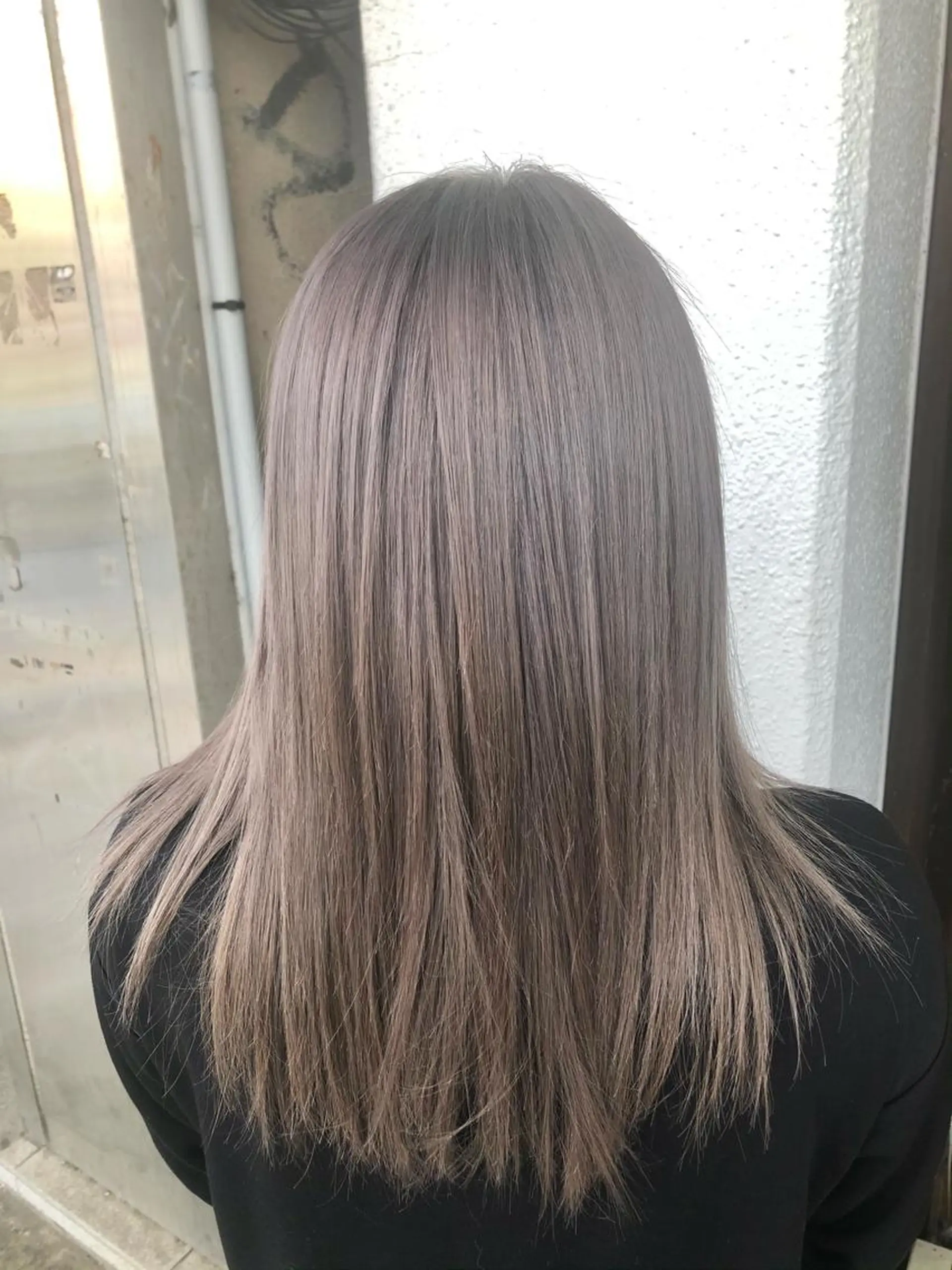 カラー ダブルスキルエクステ /羽エクステ白石宇由のヘアスタイル