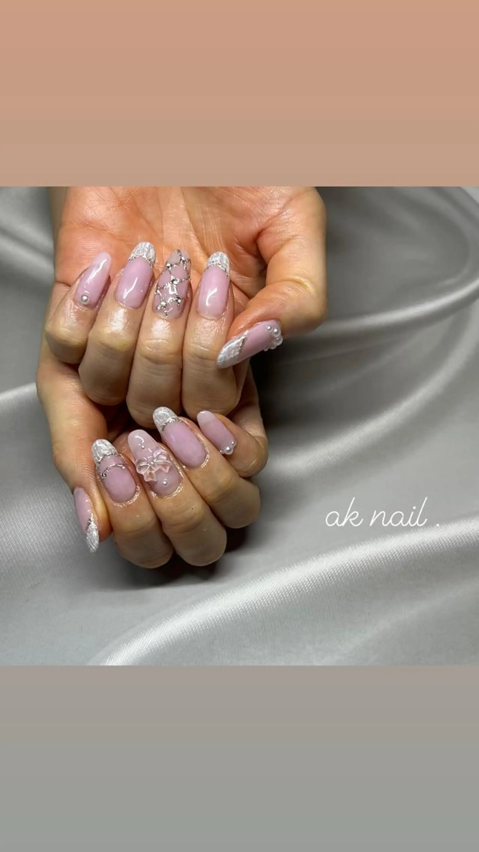 ネイル ハンドネイル ak nail .のネイルデザイン