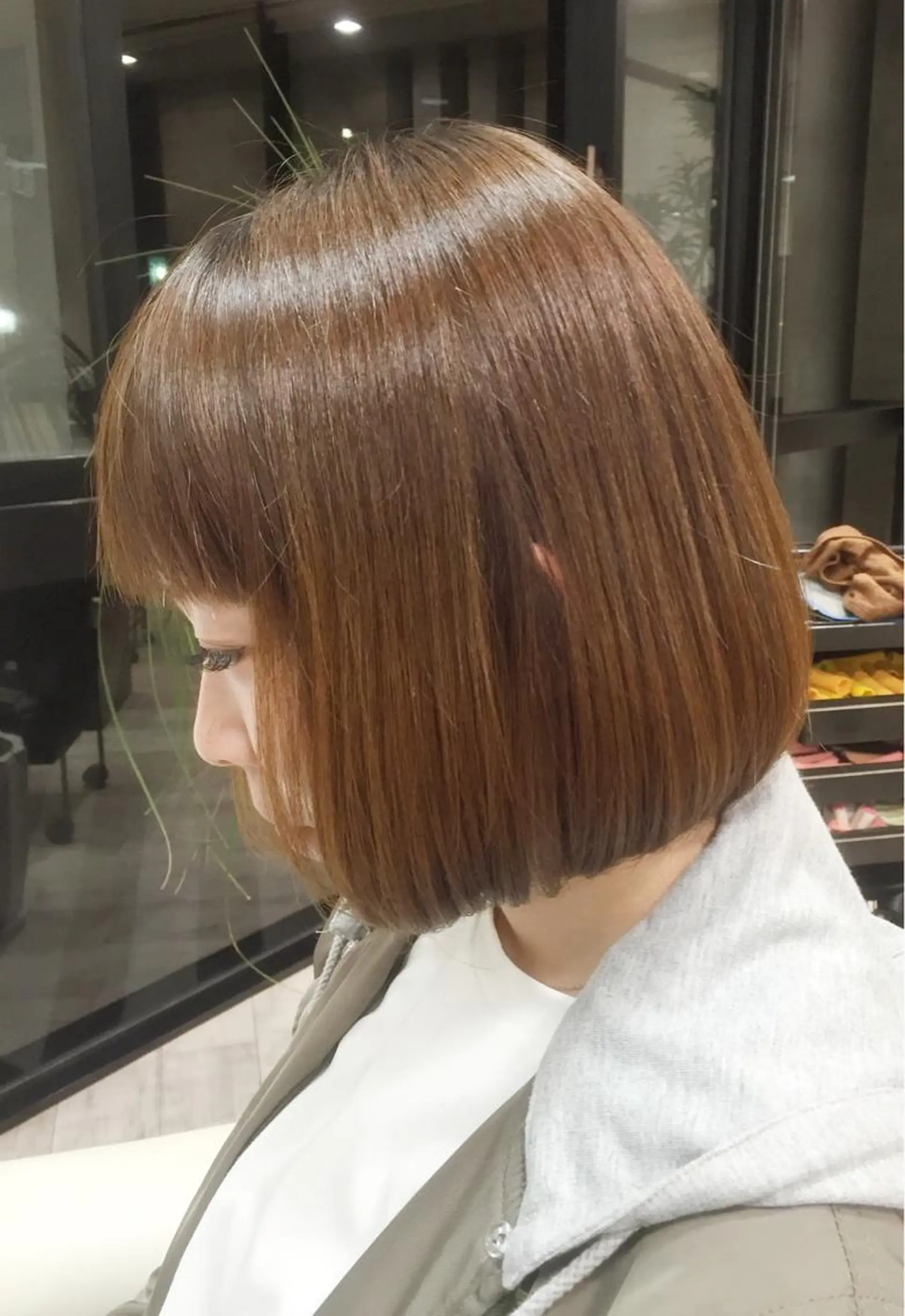 ショート ドライ カット✂️髪質改善のヘアスタイル