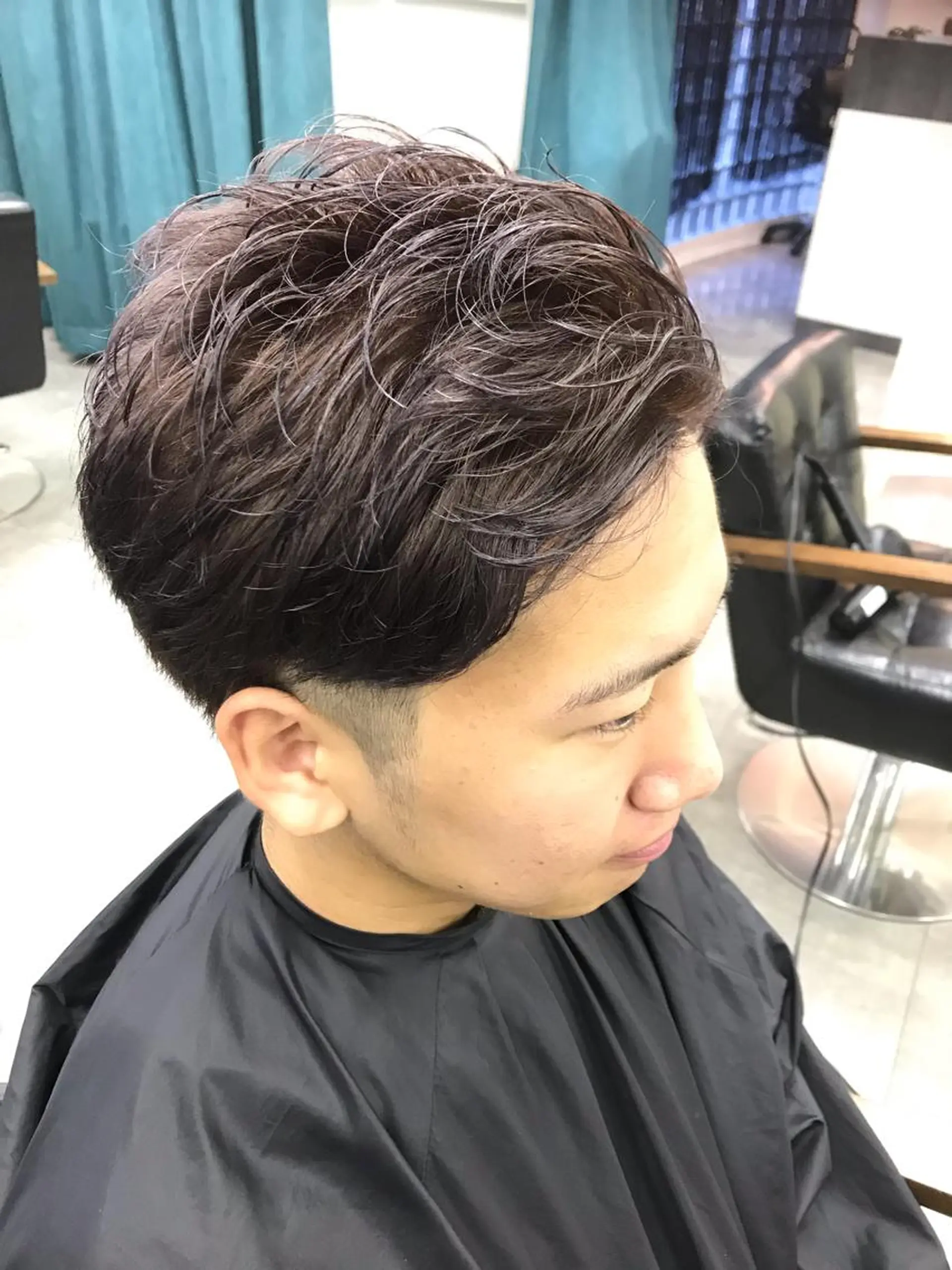 カラー パーマ メンズ アイラッシュ/美容室 個室/瀬戸 一菜のヘアスタイル