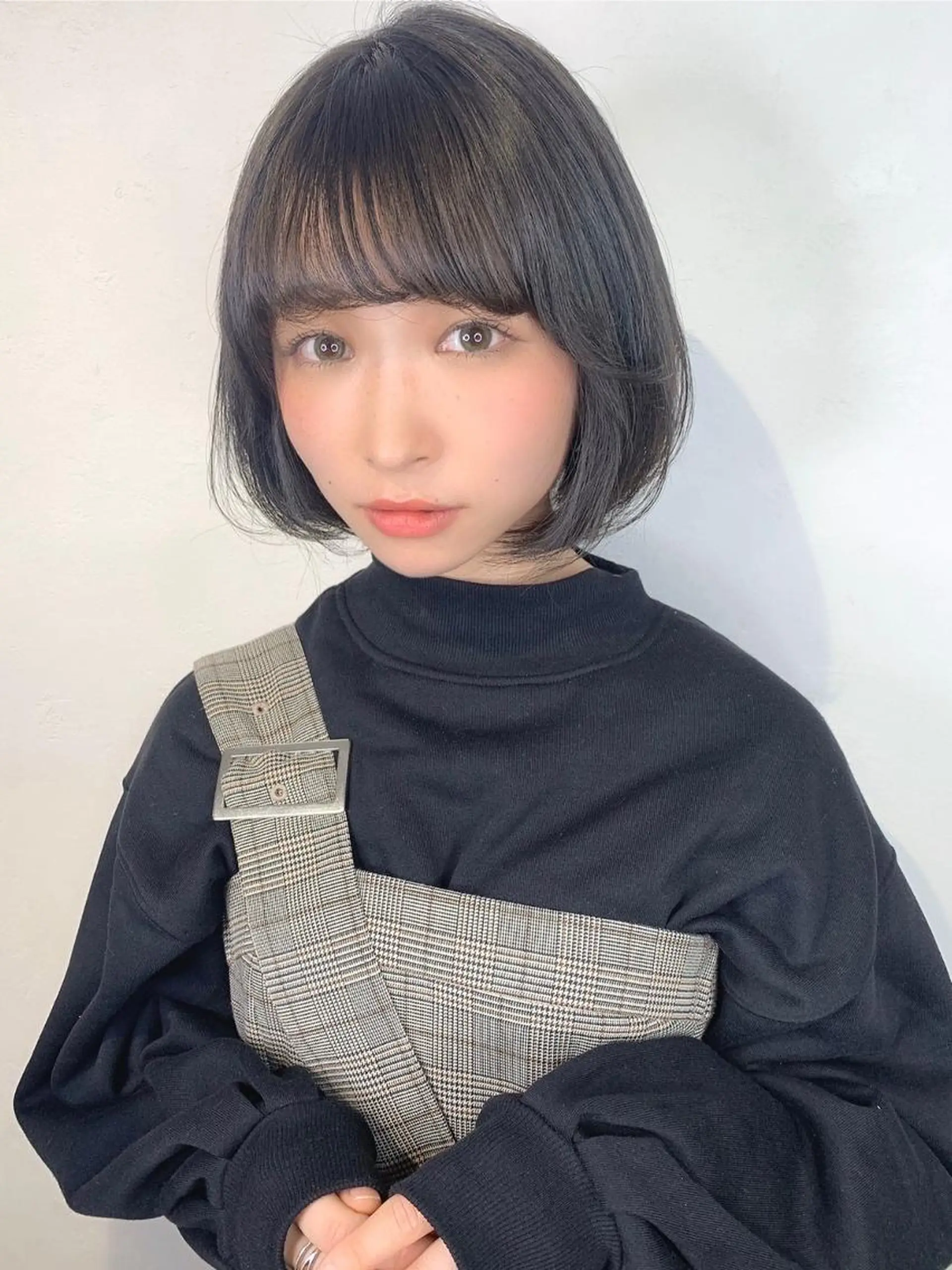 ショート ボブ _WHITE+ 南海難波店のヘアスタイル