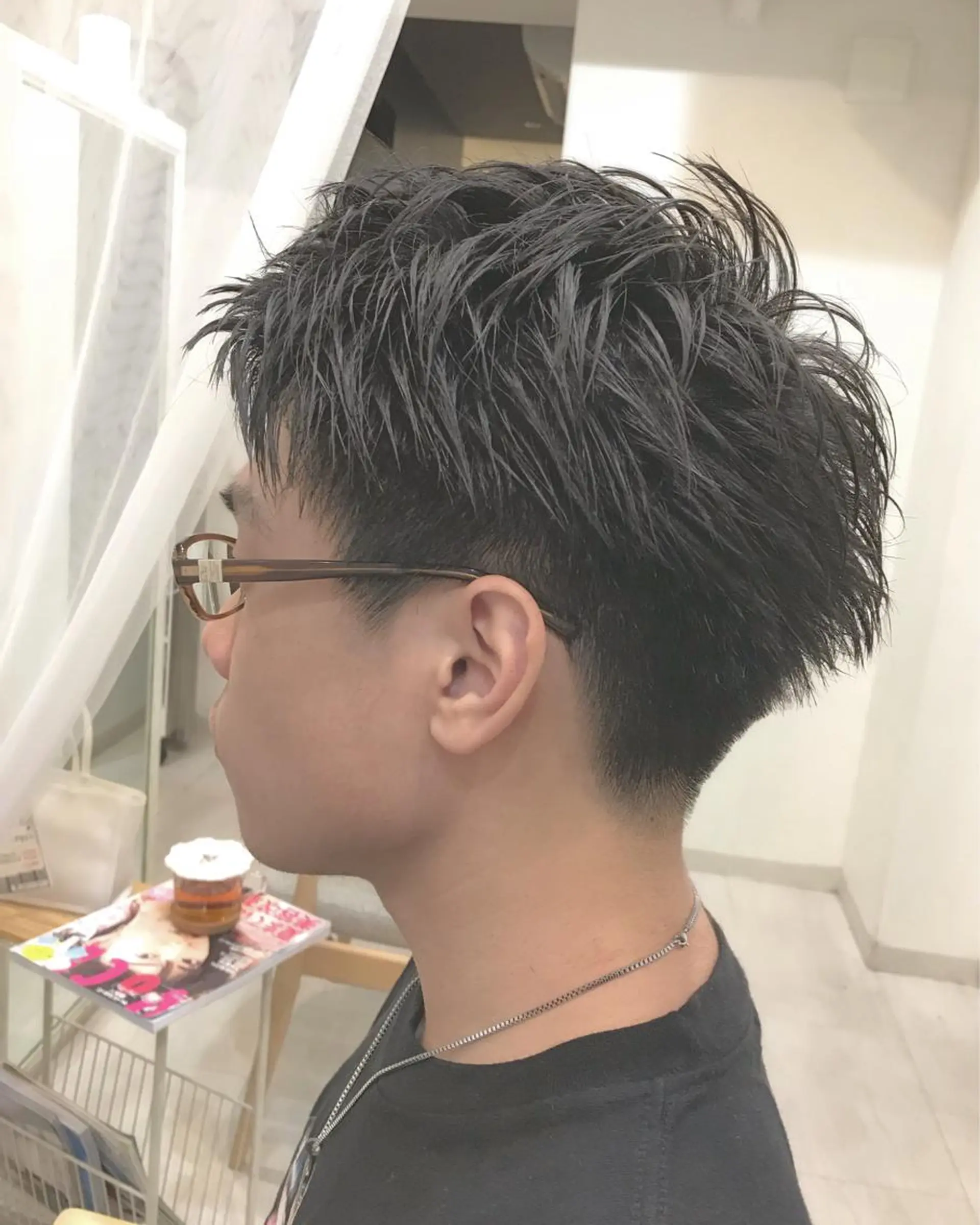 メンズ メンズパーマ takebuchi harukaのヘアスタイル