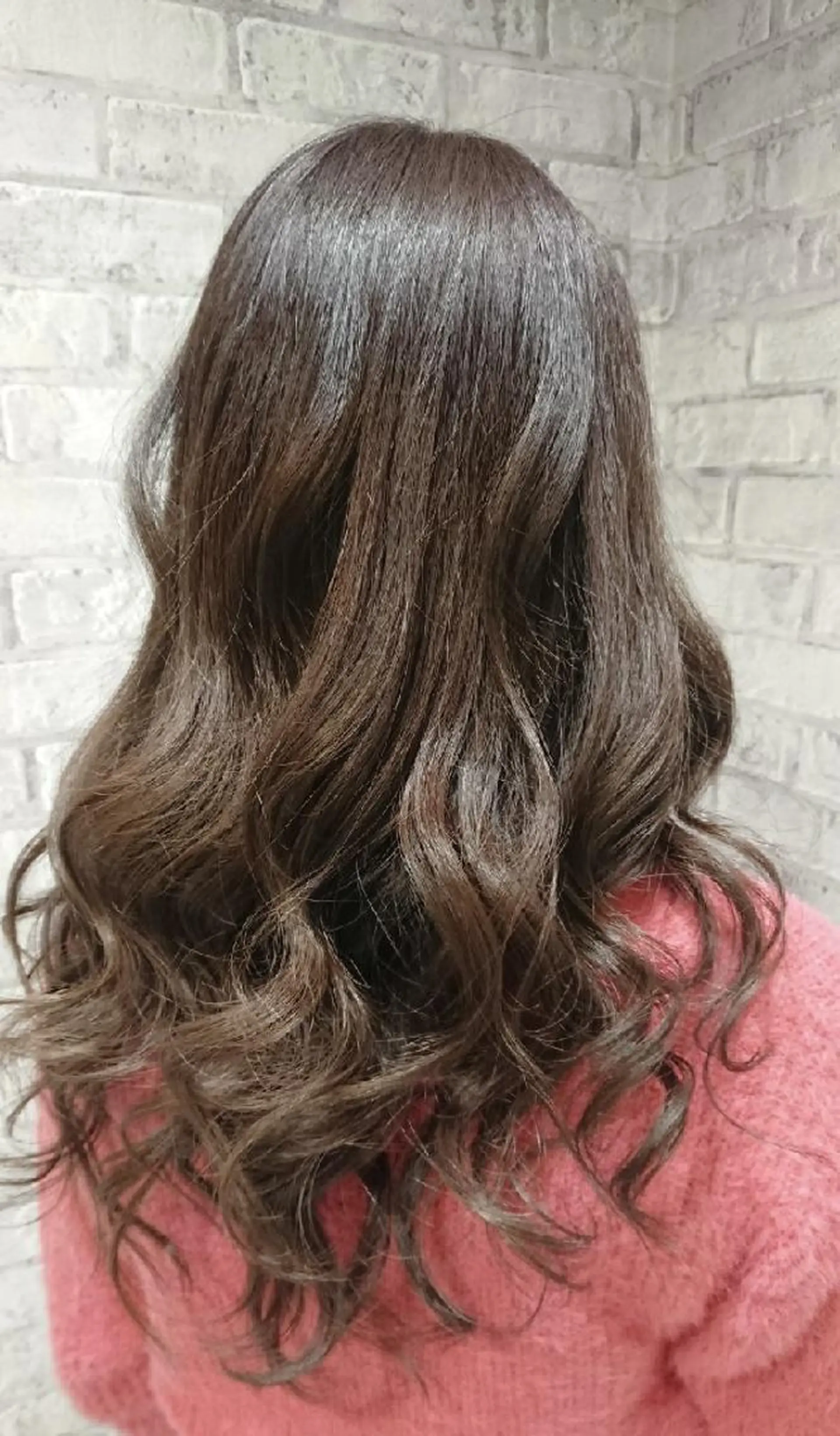 セミロング カラー ヘアアレンジ アッシュ ベージュカラー グラデーションカラー カット ヘアカラー トリートメント 秋山 幸太のヘアスタイル