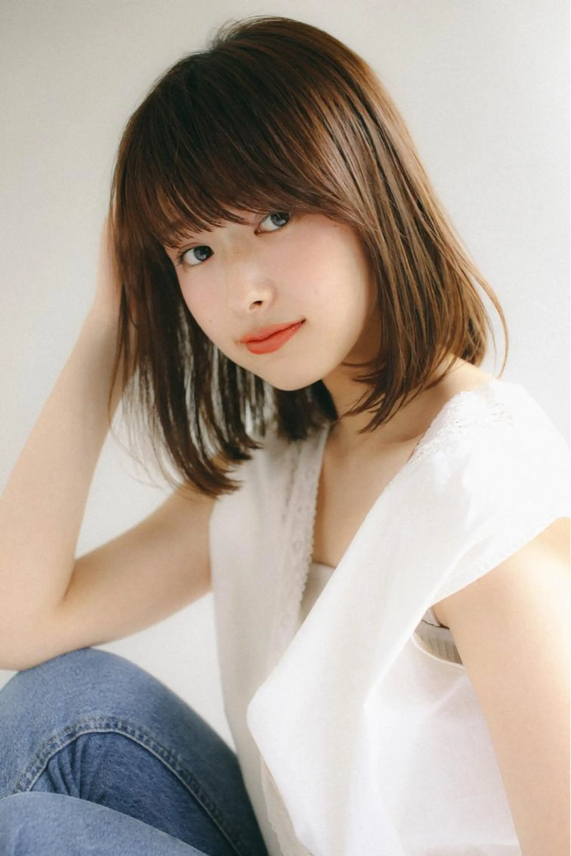 ミディアム ボブ プルエクステで憧れの ロングヘアに✨蛇石のヘアスタイル