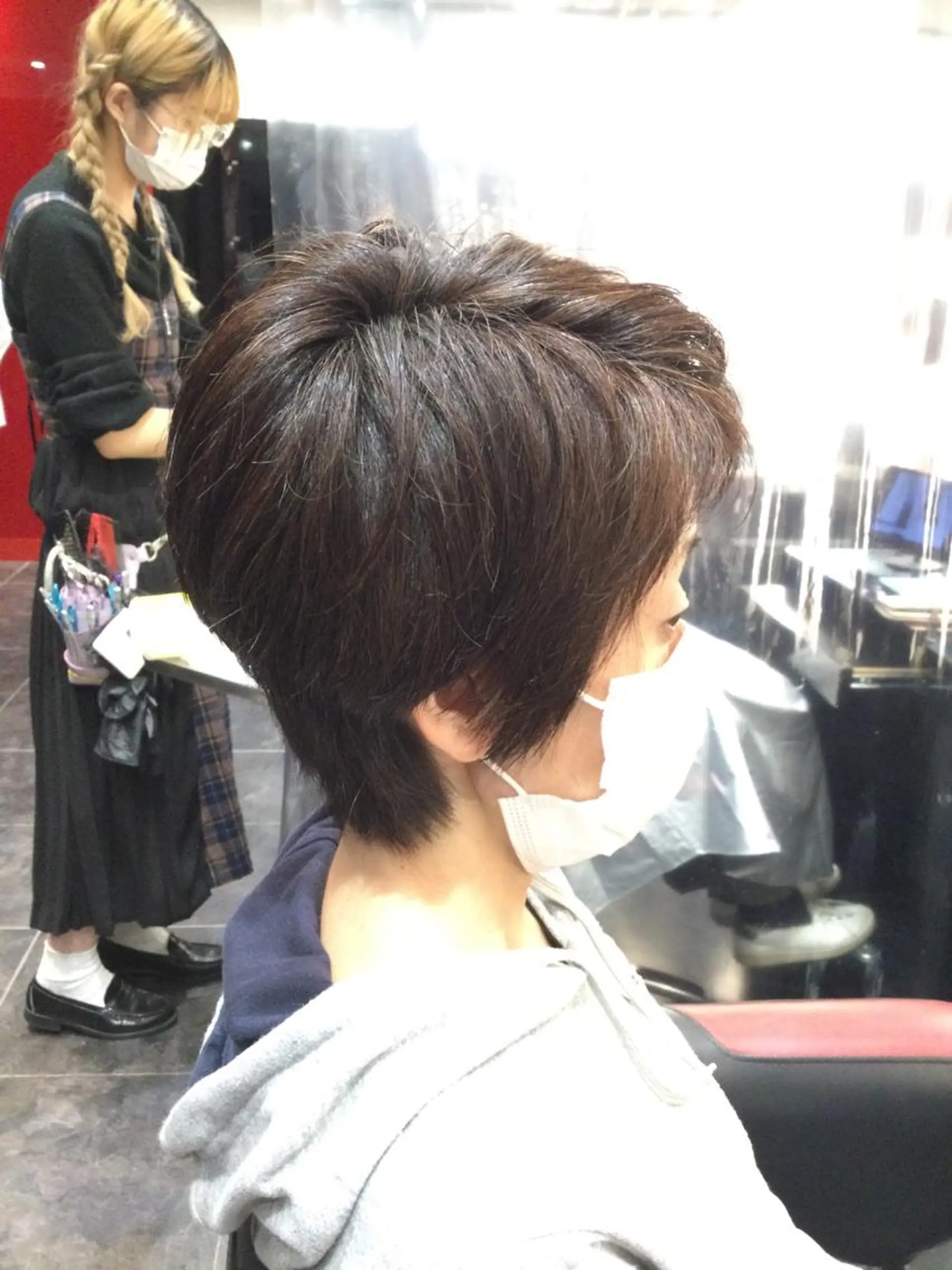 ショート カラー Annon プライベートサロンのヘアスタイル