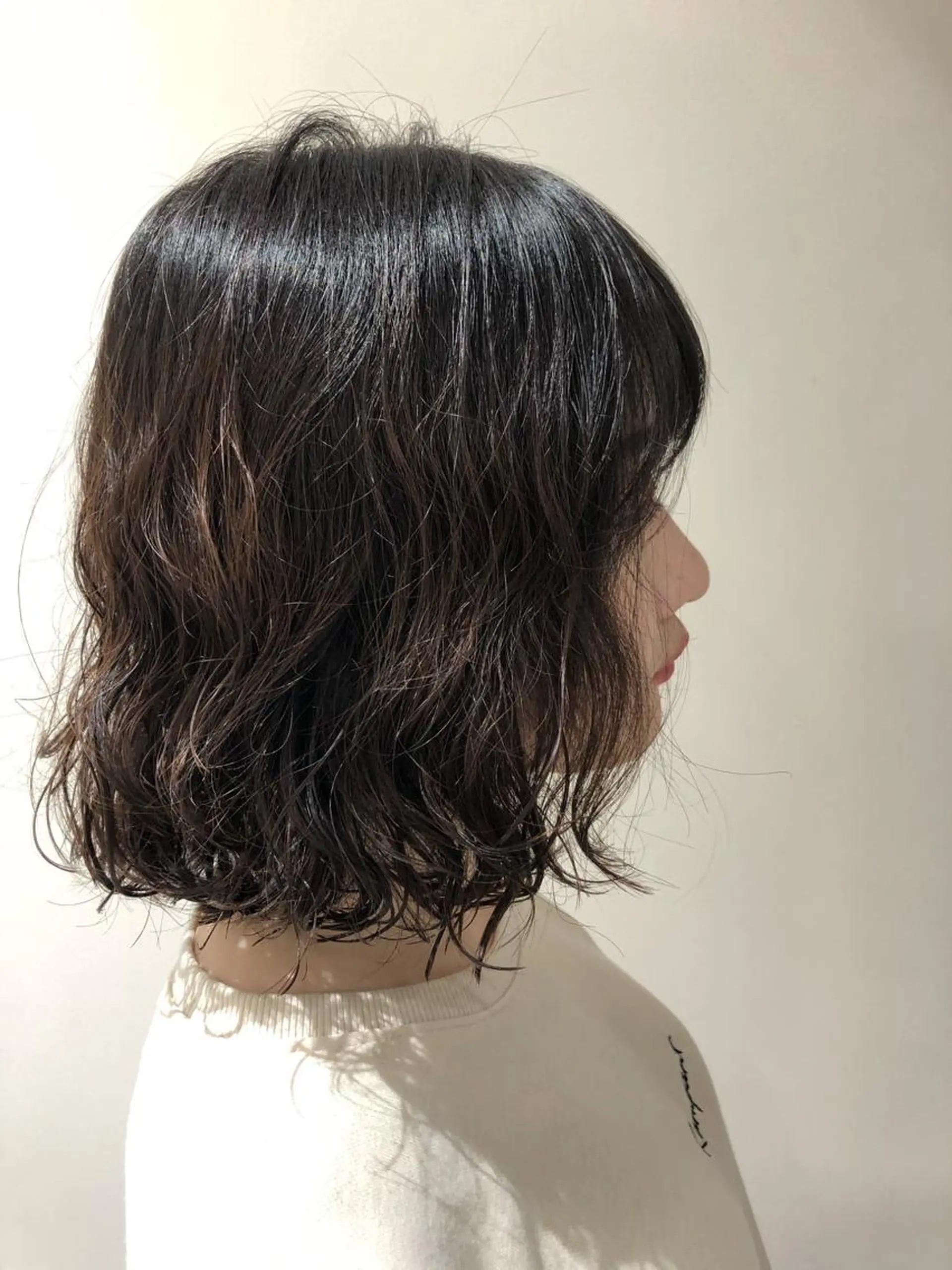 パーマ レイヤー/韓国/ボブ 縮毛矯正/畠中ケントのヘアスタイル