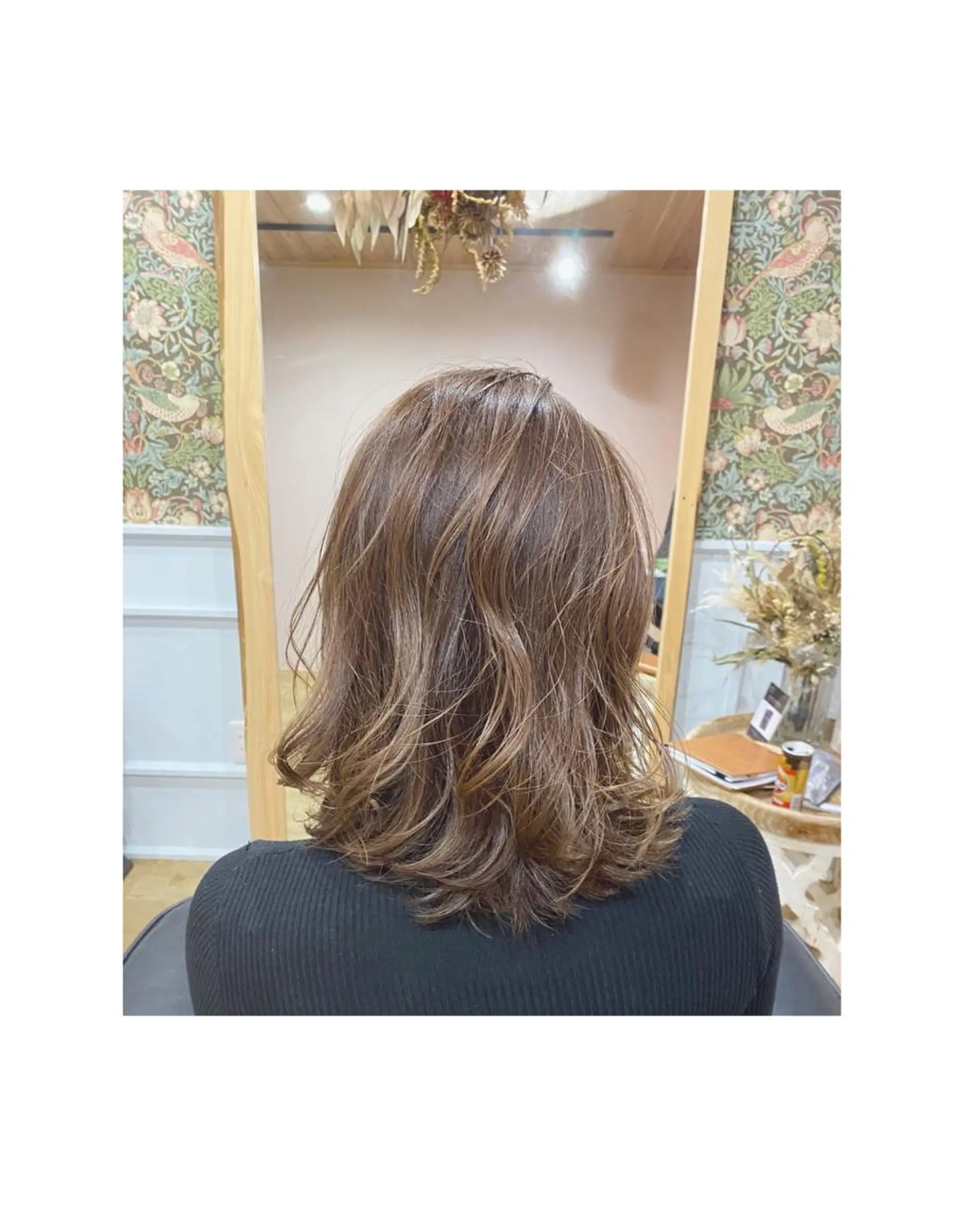 セミロング Asuka Mabuchiのヘアスタイル