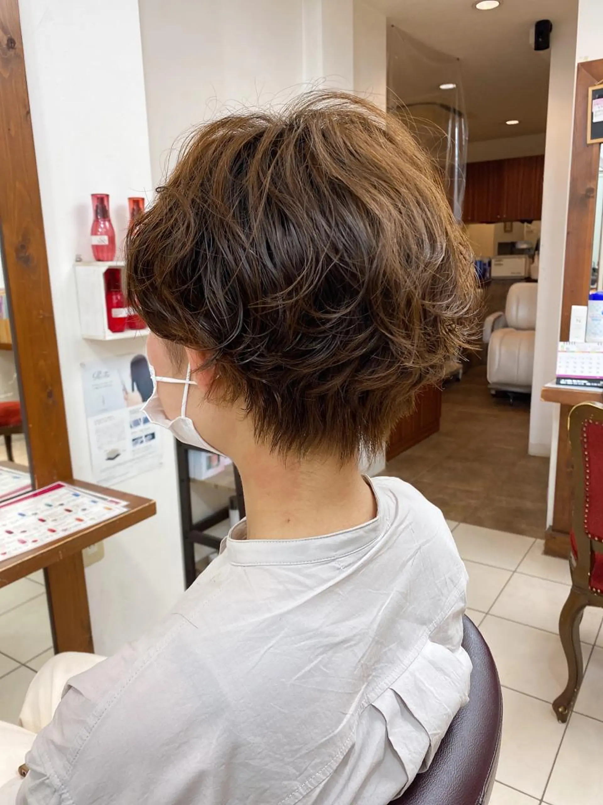 ショート パーマ ベリショディレクター 小野 健太郎のヘアスタイル