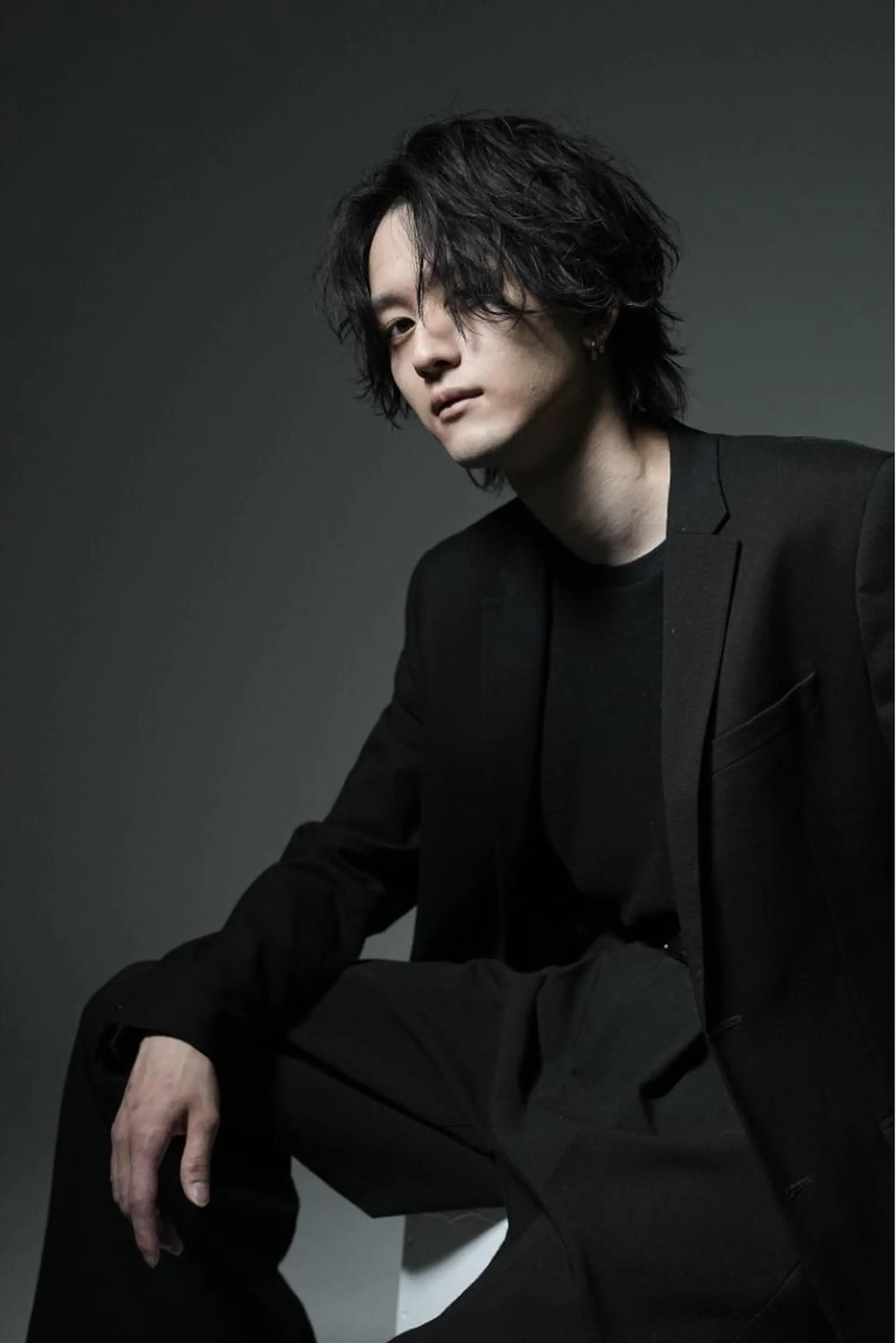 メンズ メンズブリーチ メンズハイライト メンズインナーカラー 原 壱弥のヘアスタイル