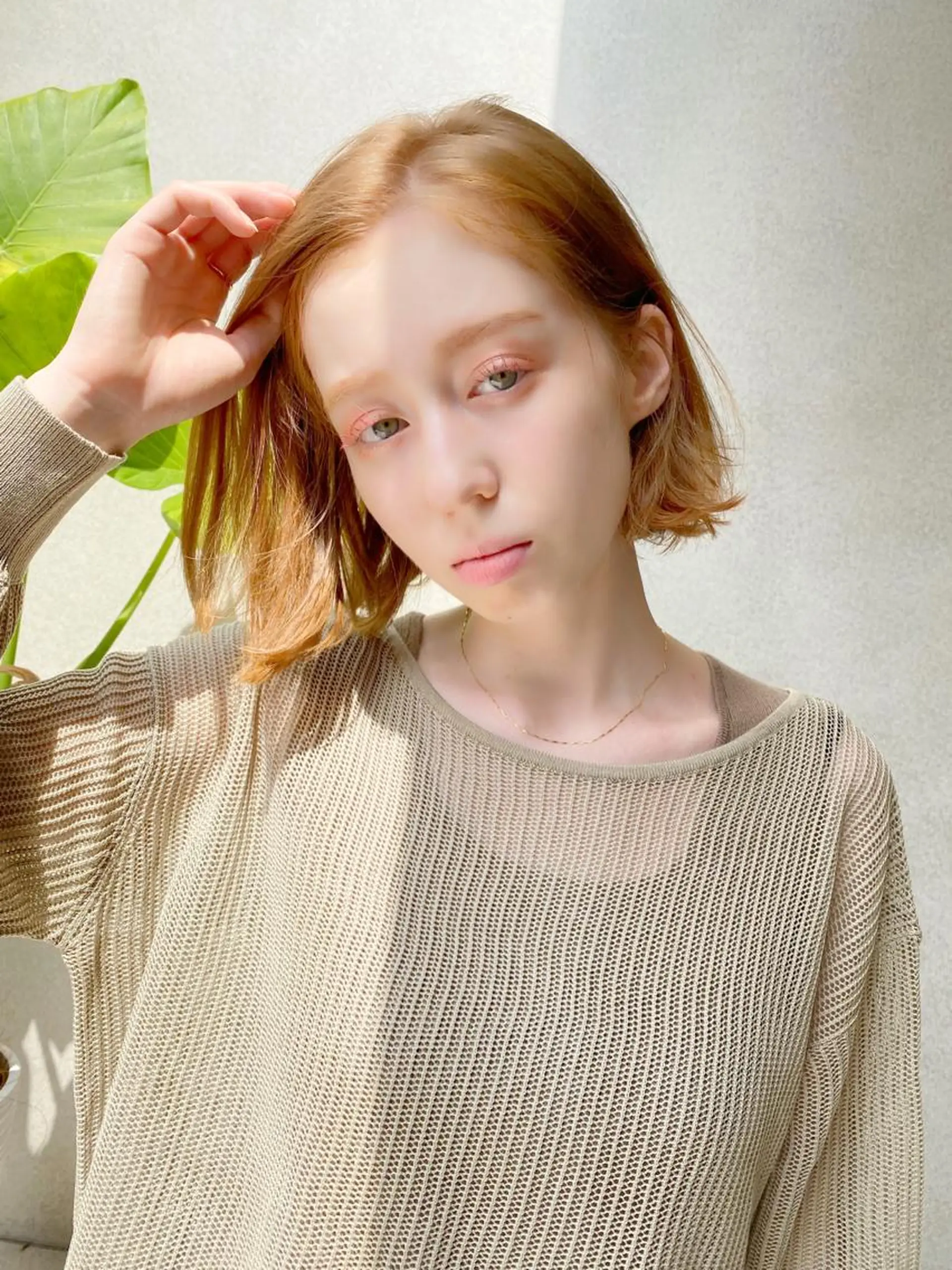 ミディアム 韓国風/髪質改善/ ナガヤアキラのヘアスタイル