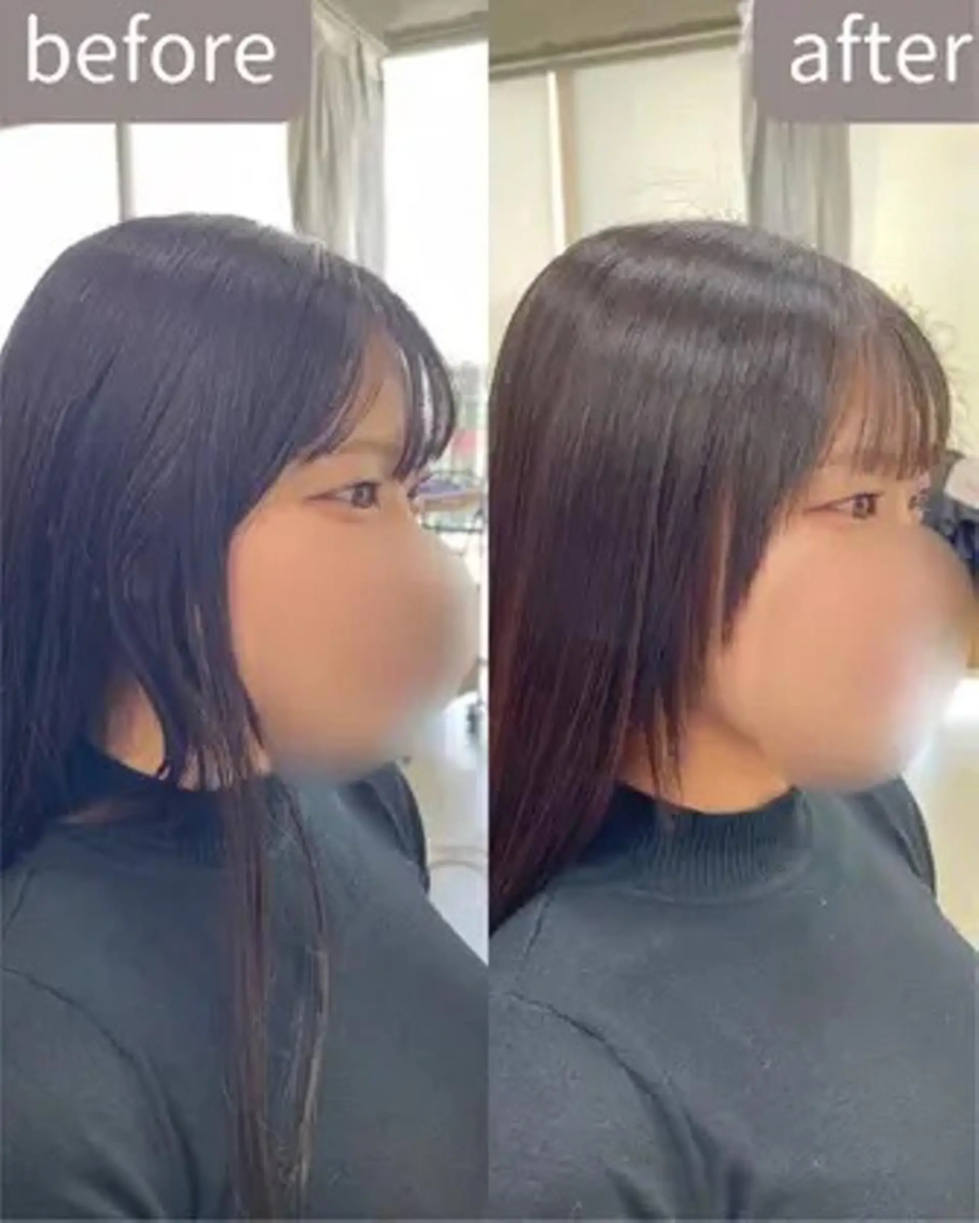 セミロング 髪質改善 カット 縮毛矯正 髪質改善✨縮毛矯正✨ が得意‼️高島英隆のヘアスタイル