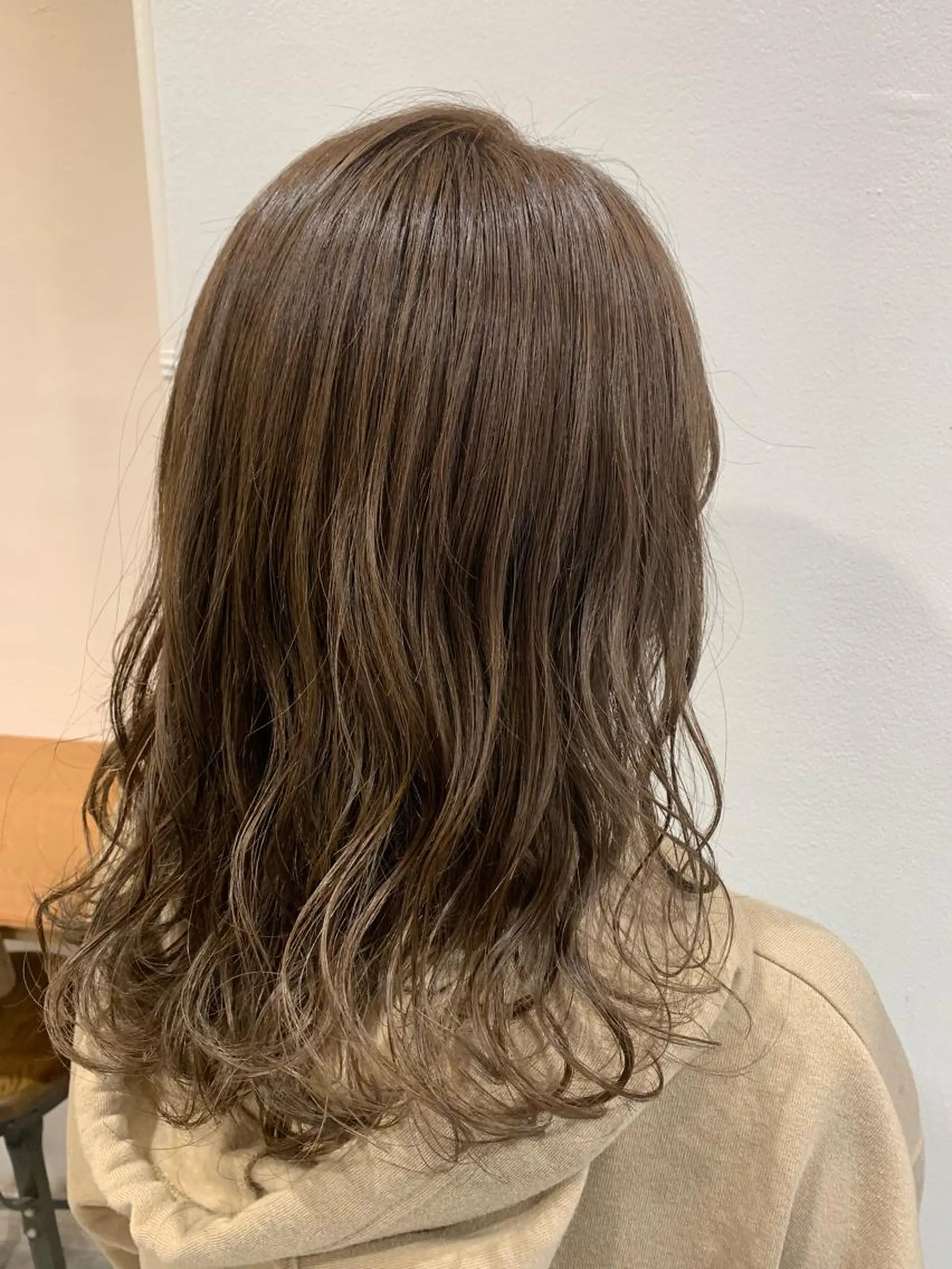 セミロング カラー ヘアアレンジ 山崎 澪 レイヤーカット/大宮のヘアスタイル