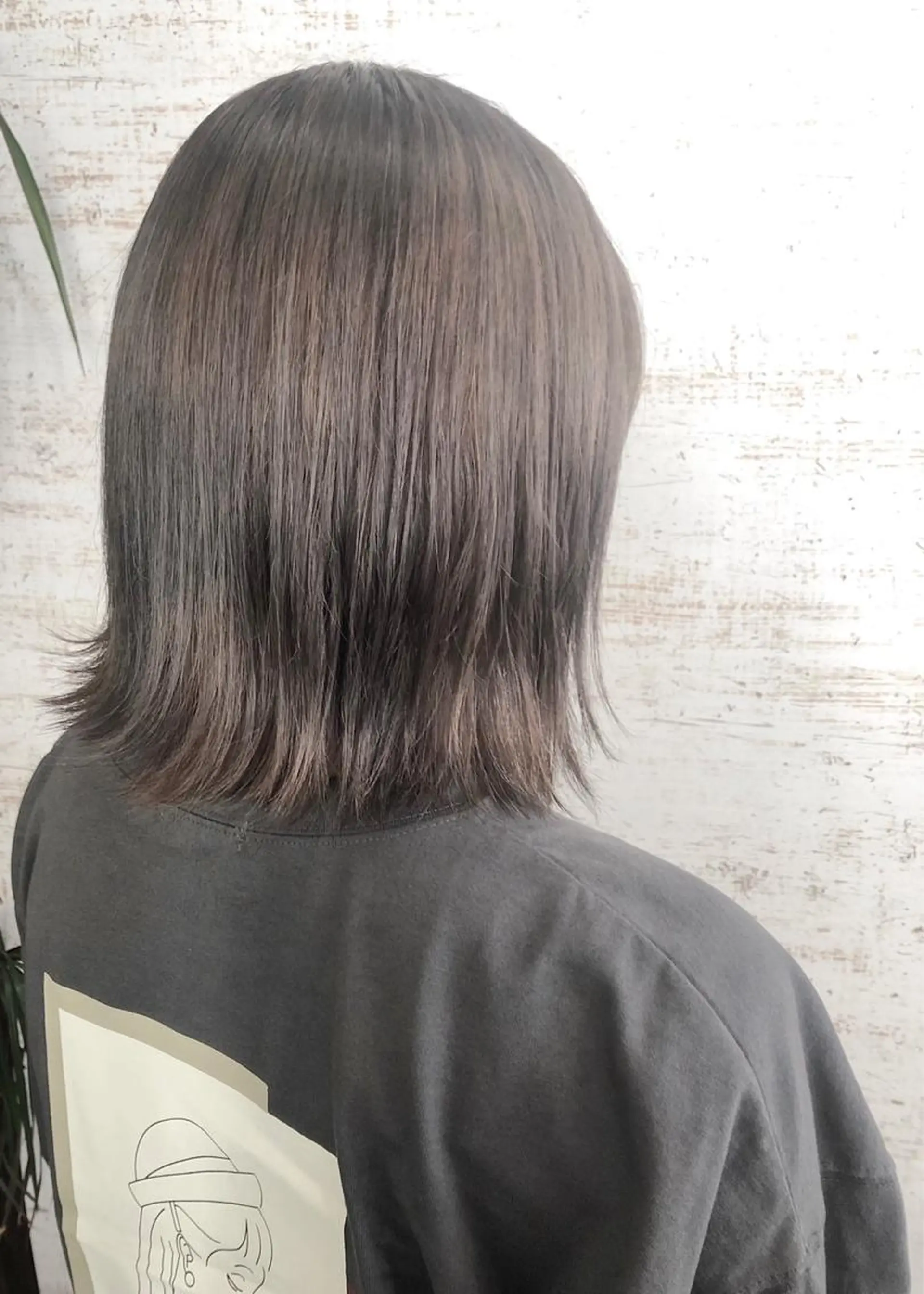 ミディアム カラー ケアブリーチ /髪質 改善/古橋圭史郎のヘアスタイル