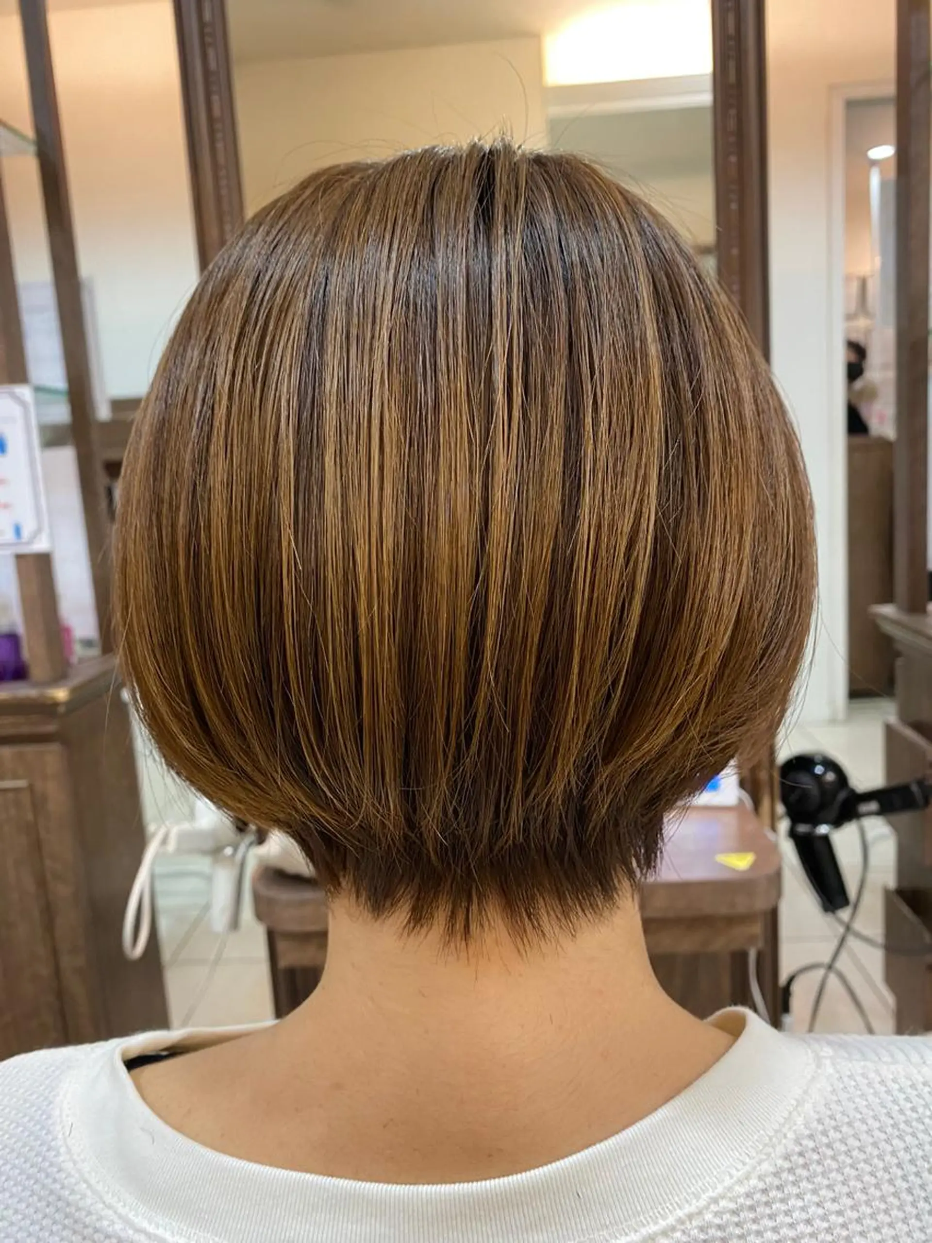 ショート ハイライト 髪質改善 ショートヘア 《大人気髪質改善》 プログレス国分寺店のヘアスタイル