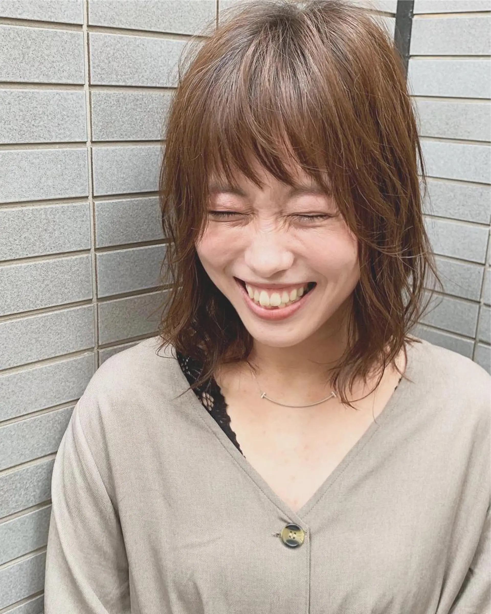 ミディアム topstylist 満足度⭐️堀川星哉のヘアスタイル