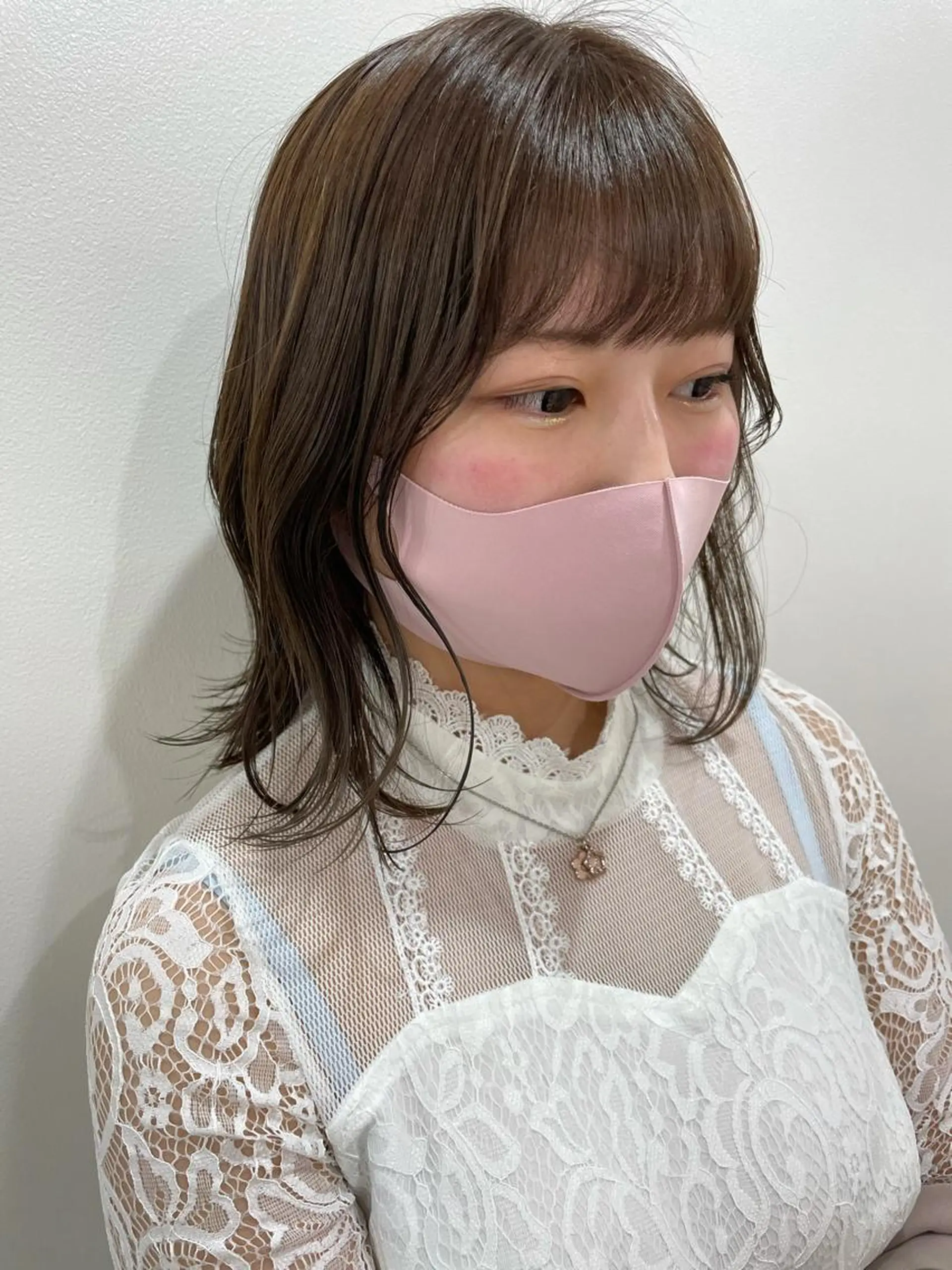 ミディアム akane .のヘアスタイル