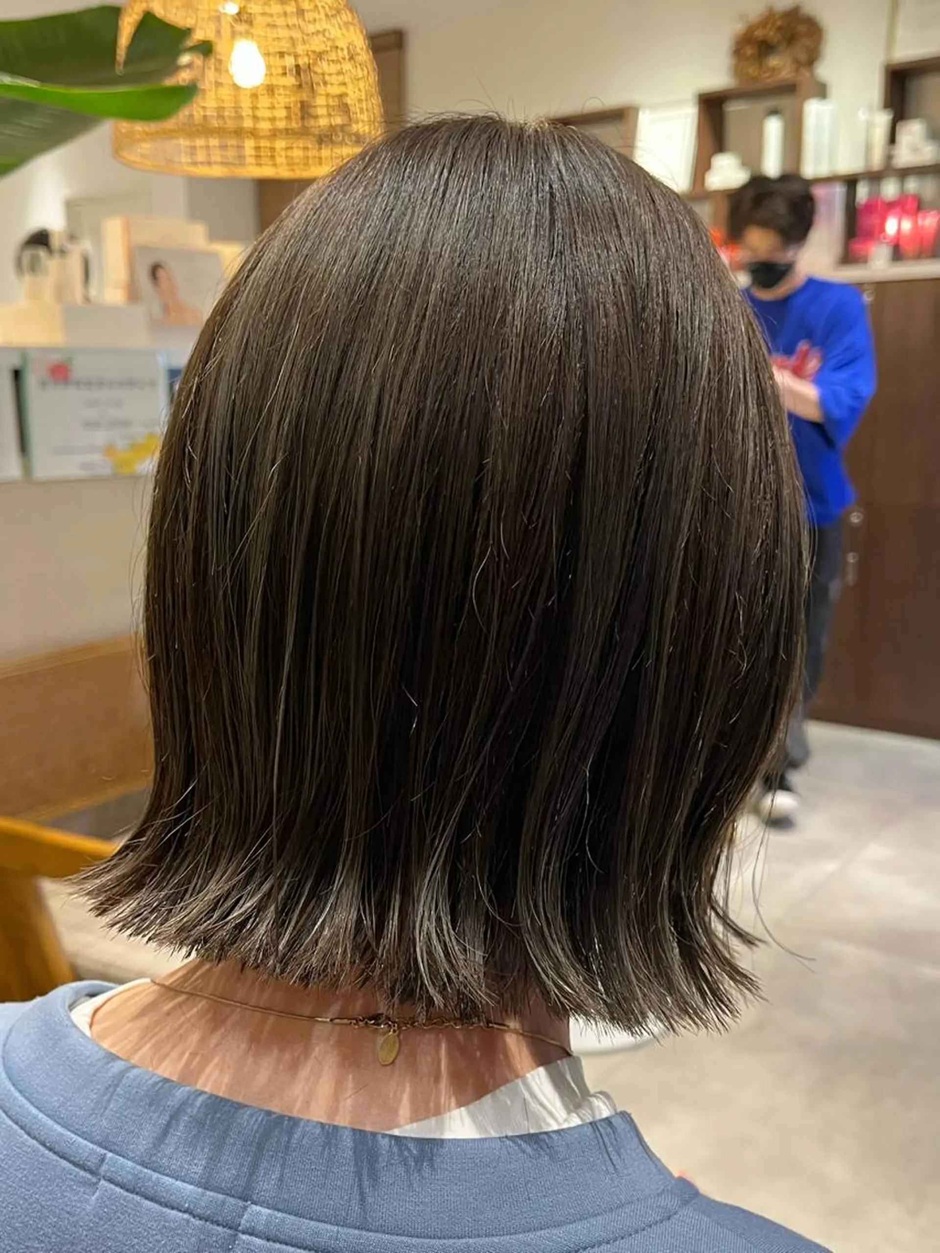ショート 切りっぱなしボブ ボブ カット 和田 琉々香のヘアスタイル