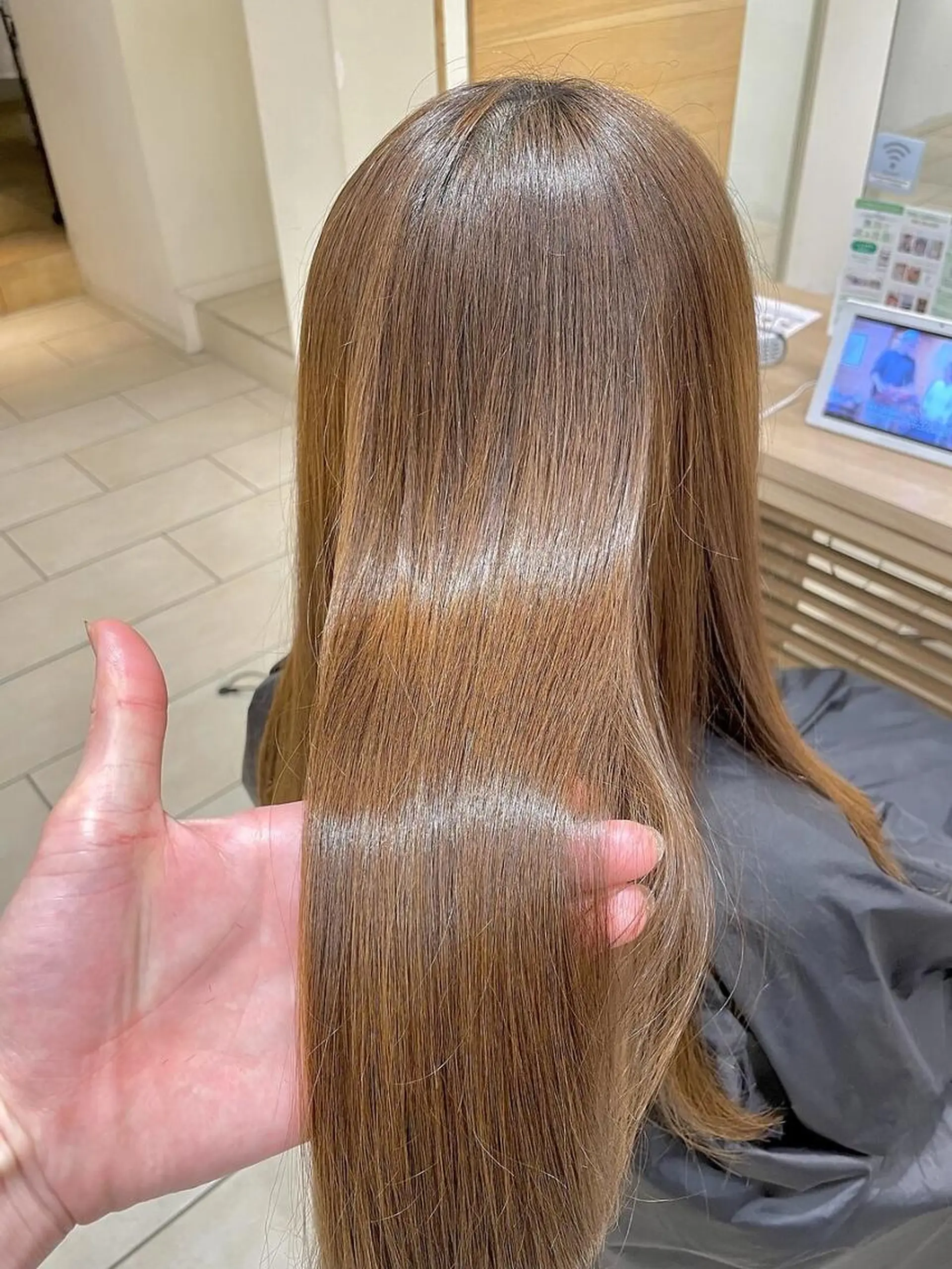 ロング PROGRESS 谷内[縮毛矯正]のヘアスタイル