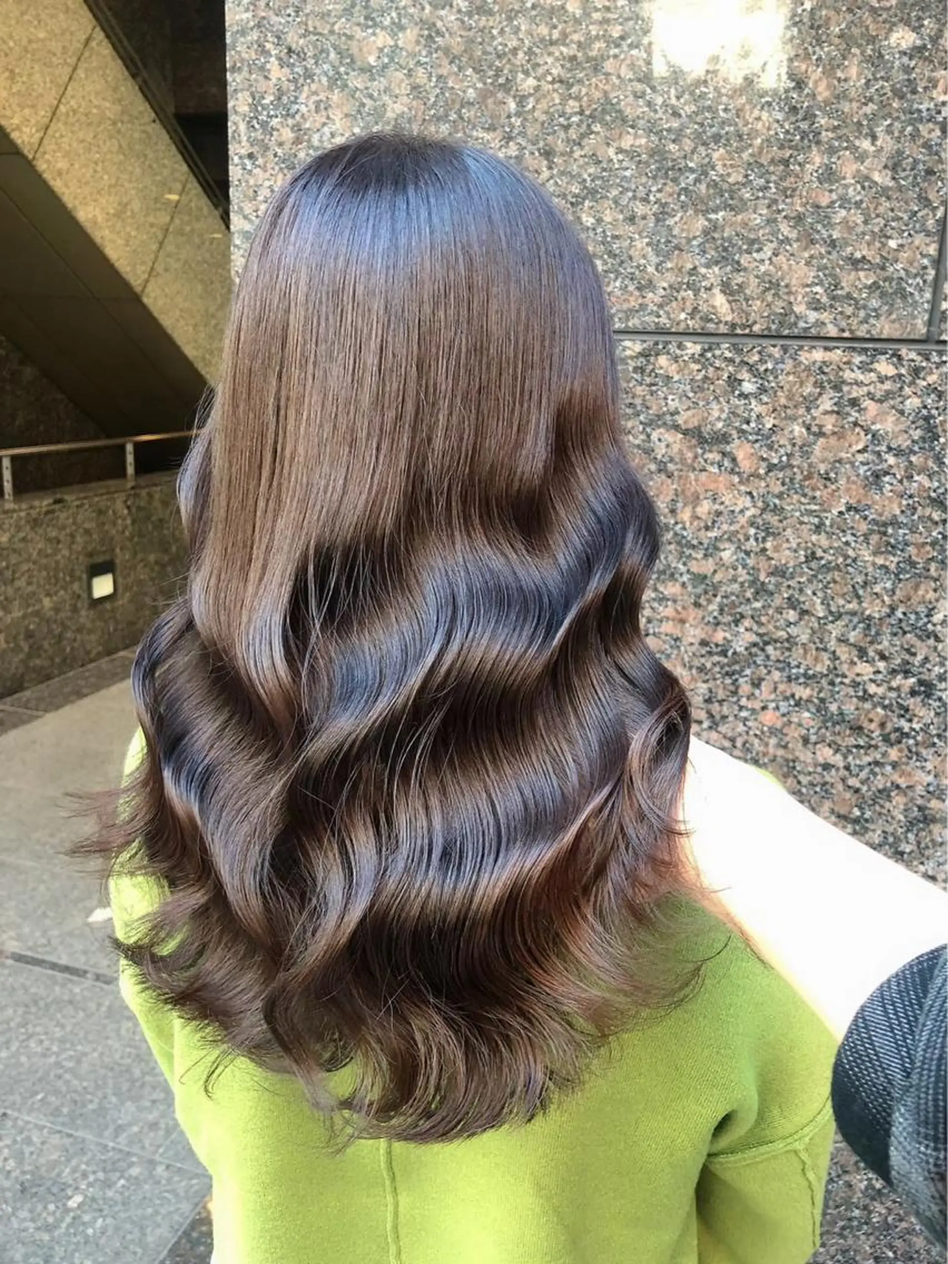 ロング カラー カット ヘアカラー トリートメント ‎🤍髪質改善‎🤍 ‎ViVIE🤍のヘアスタイル