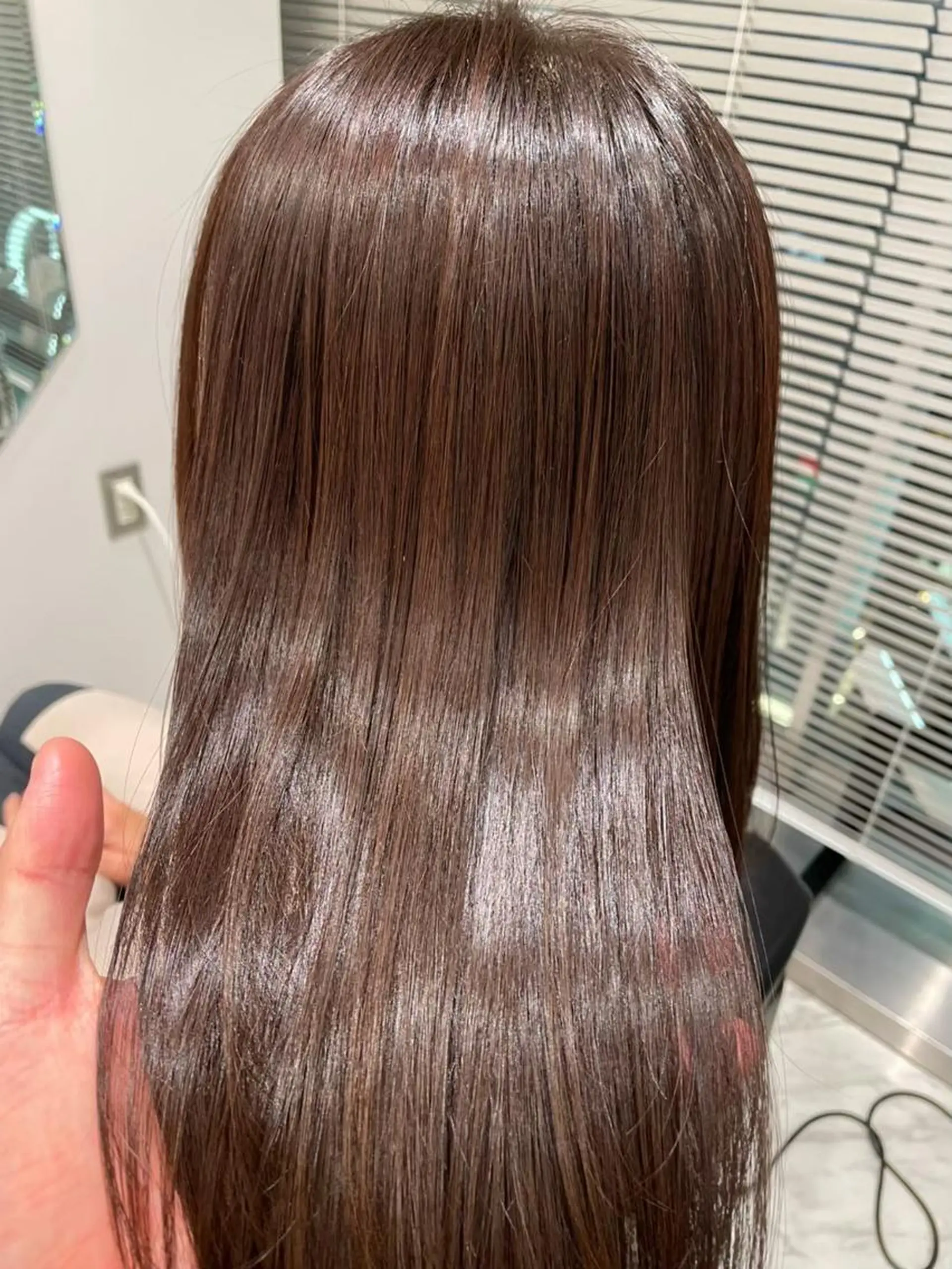 ロング テクニカルディレクタ ー葛西凌大のヘアスタイル