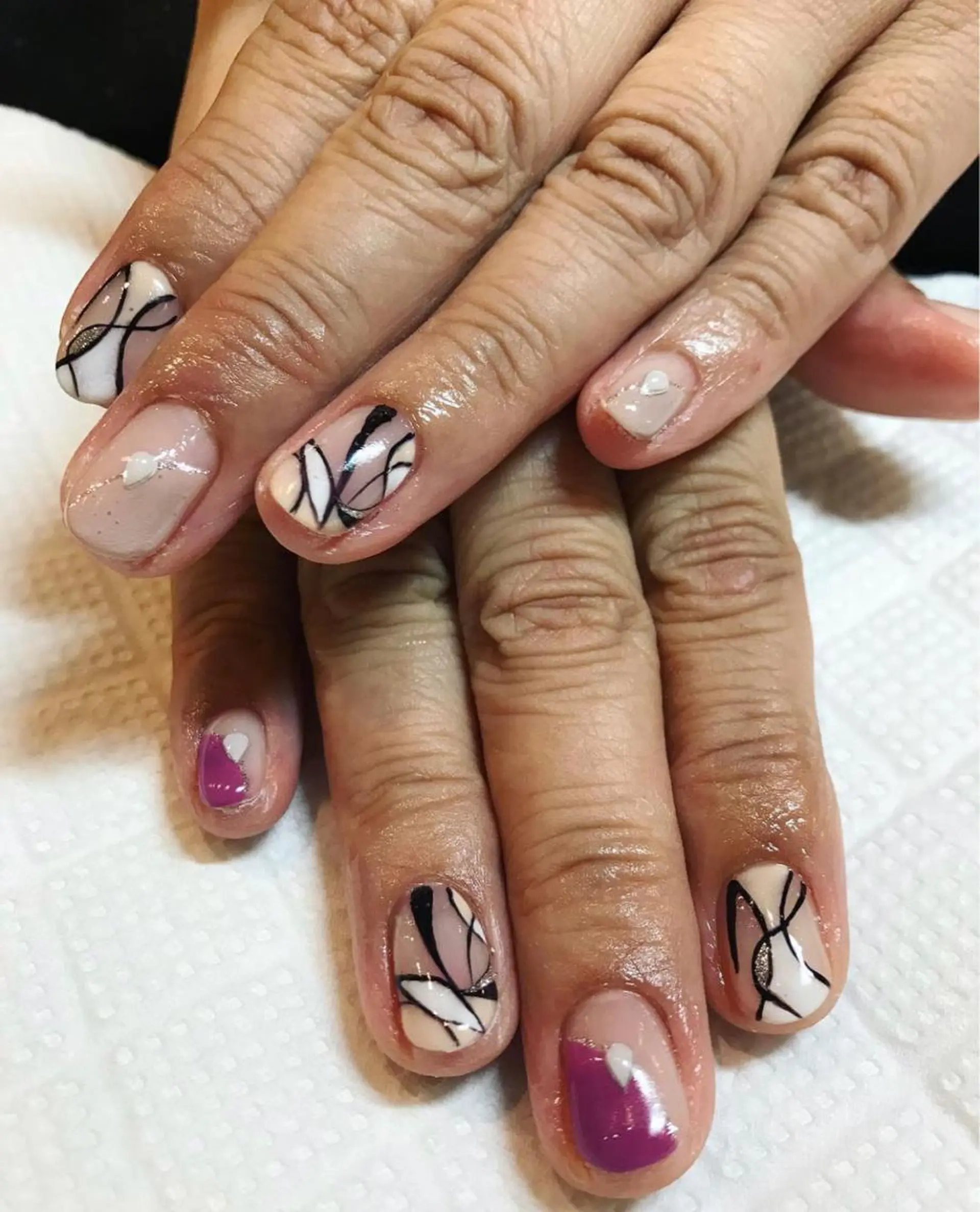 ネイル ○△□ 守口市のネイルデザイン