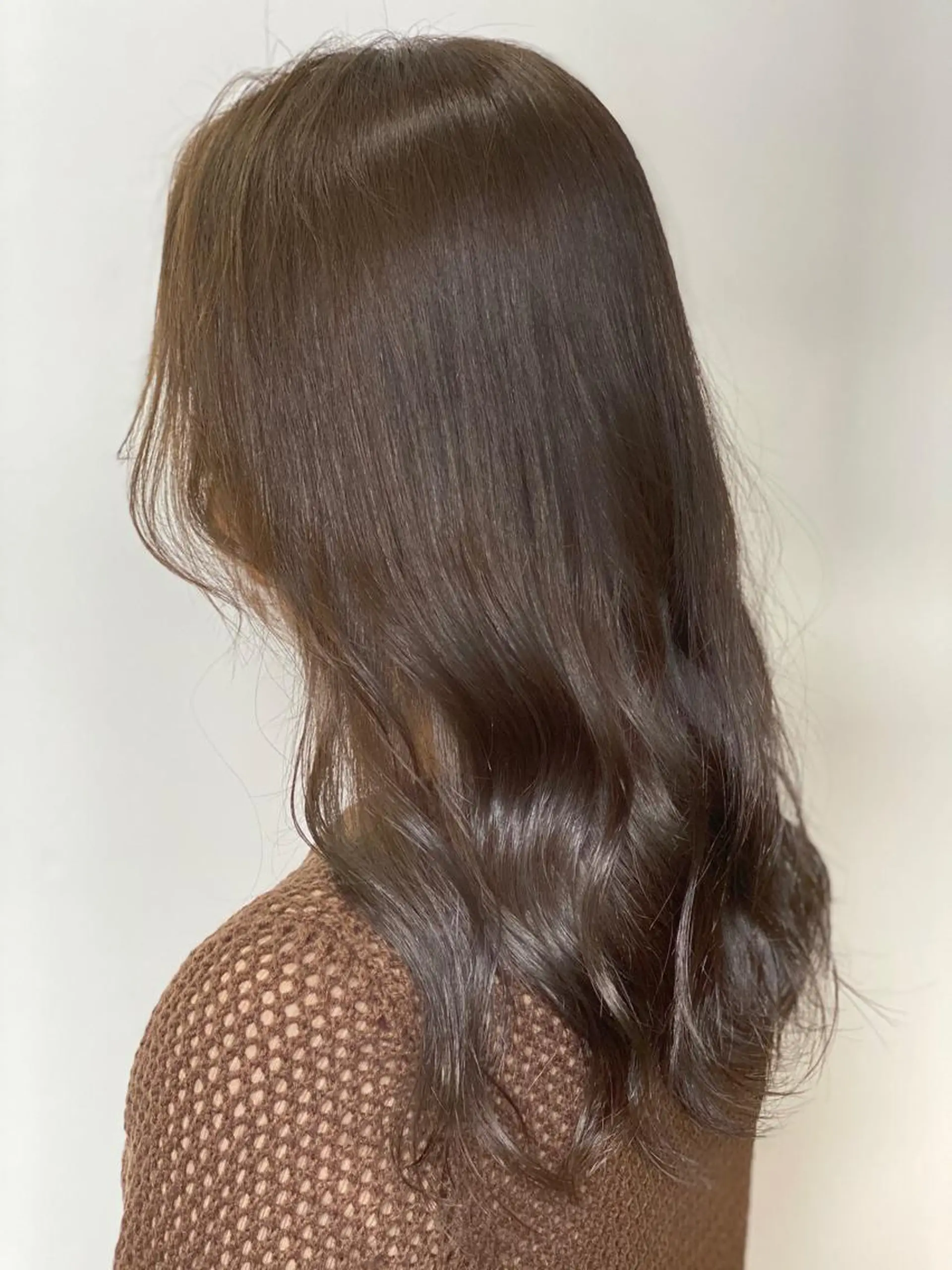 セミロング カラー カット ヘアカラー トリートメント ✴︎赤み除去カラー daichi✴︎のヘアスタイル