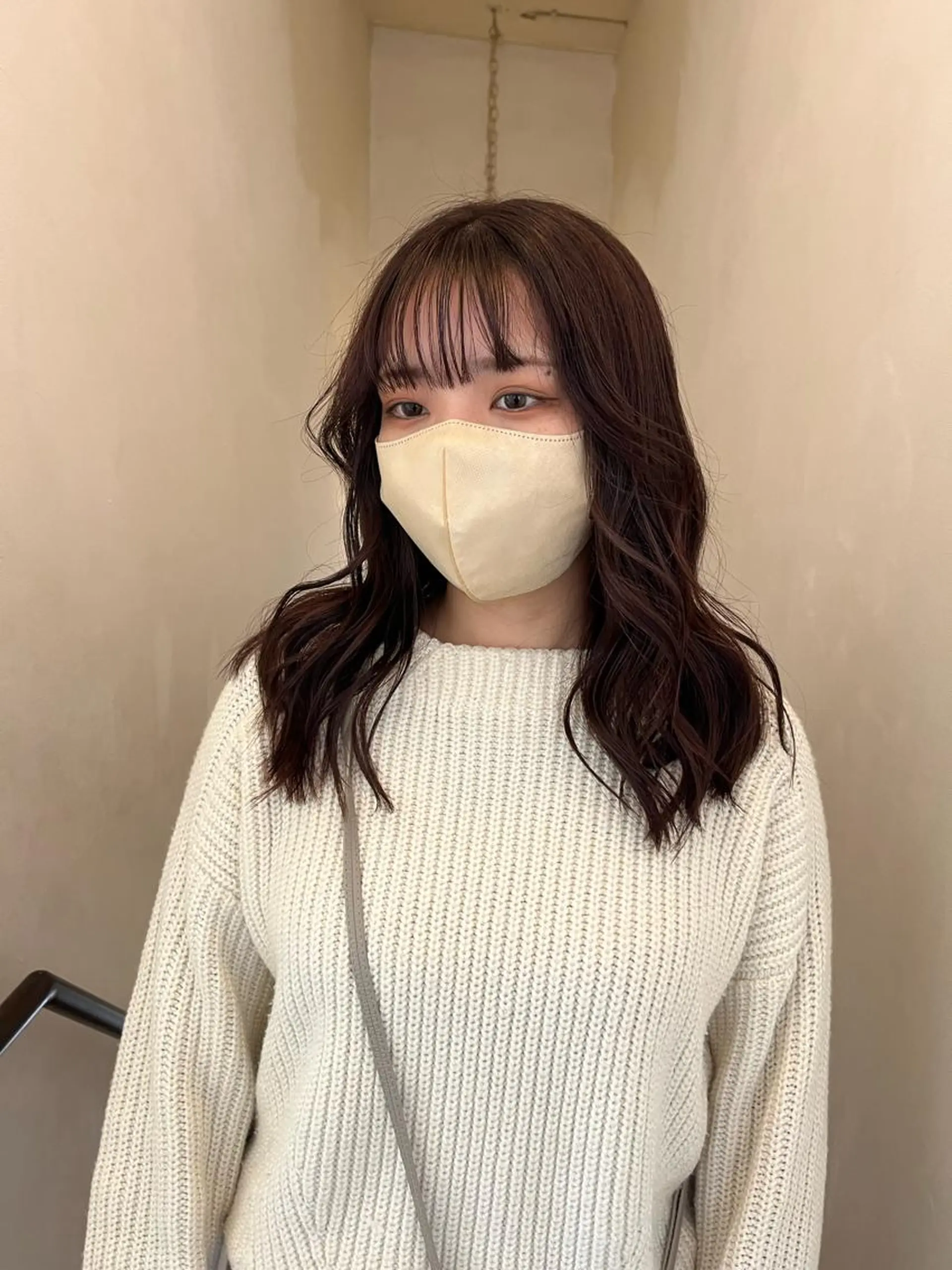 セミロング カット ヘアカラー トリートメント ヘッドスパ 髪質改善/艶カラー MISATOのヘアスタイル