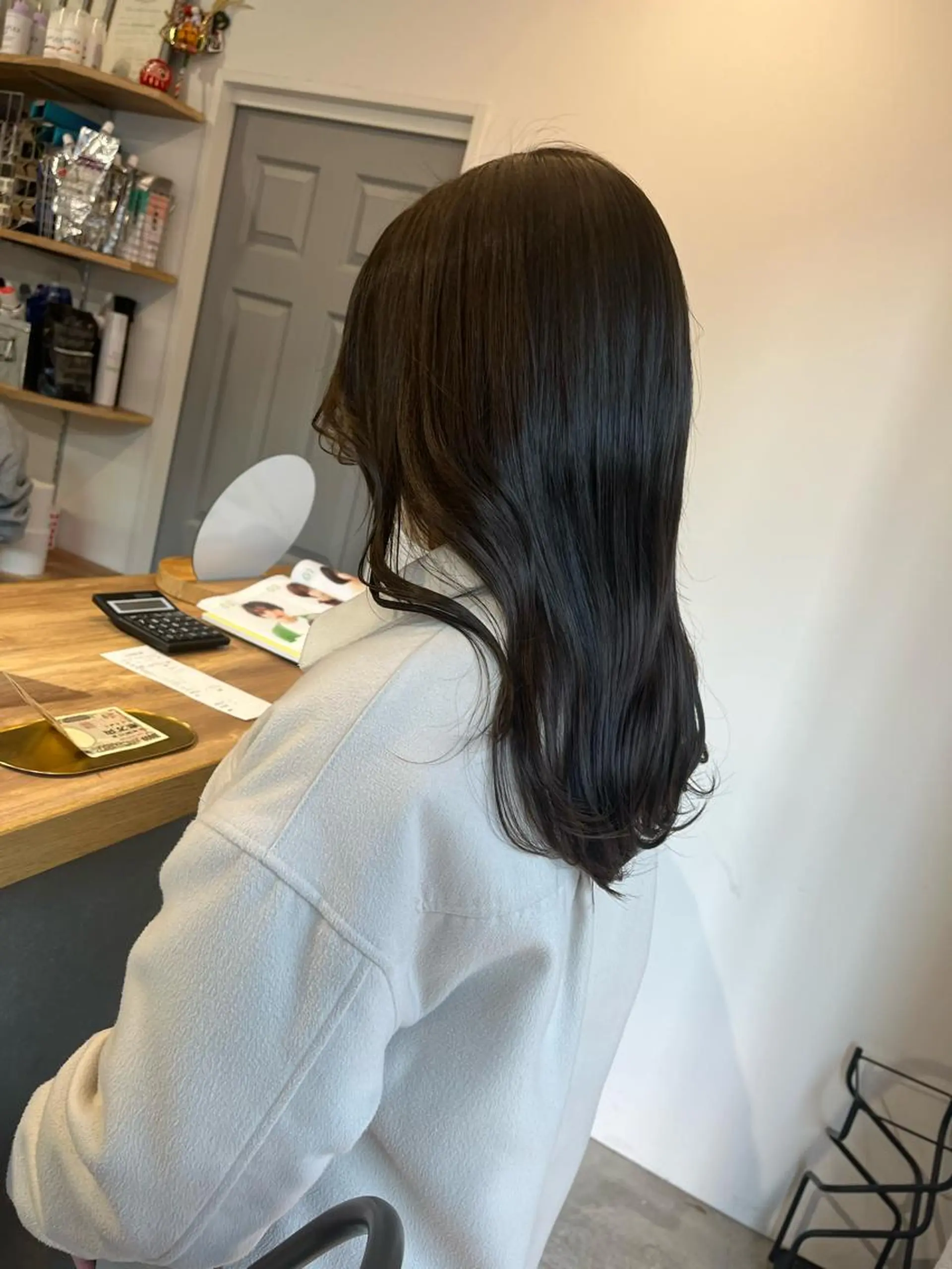 セミロング ヘアカラー トリートメント ✽透明感ｶﾗｰ ✽ 🍆那須ももこ🍑のヘアスタイル