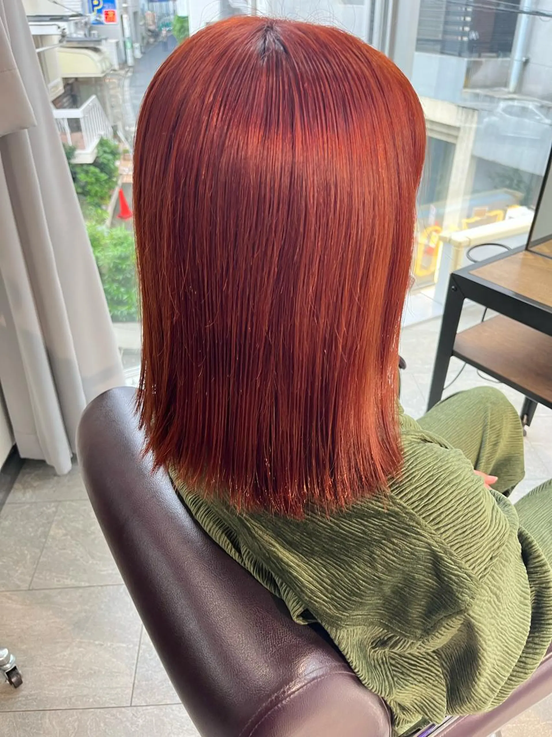 セミロング カラー 🎀透明感 カラー🎀ミズキのヘアスタイル