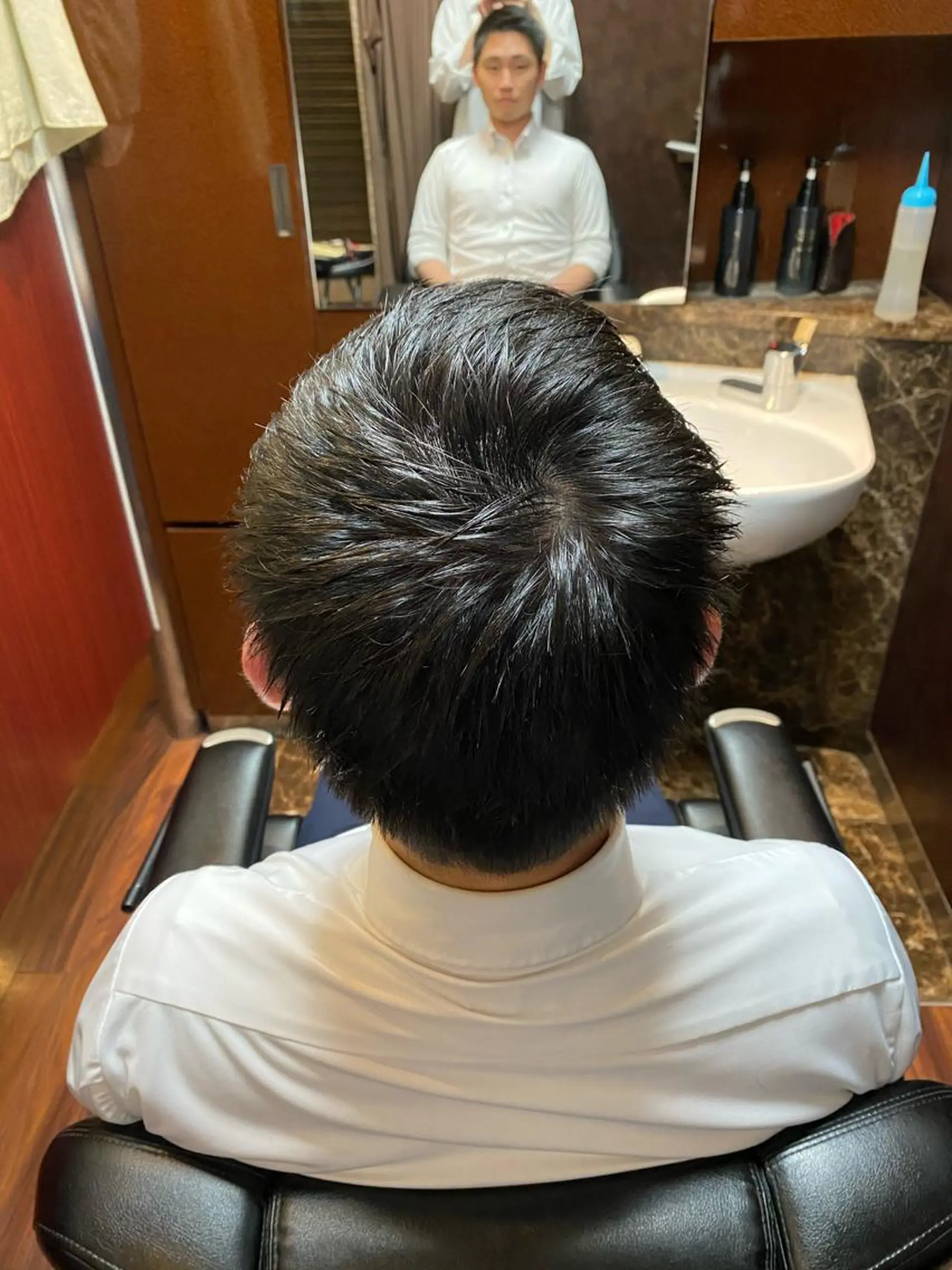 ショート メンズ 💈ヒロ銀座💈 ✨墓越聖菜✨のヘアスタイル