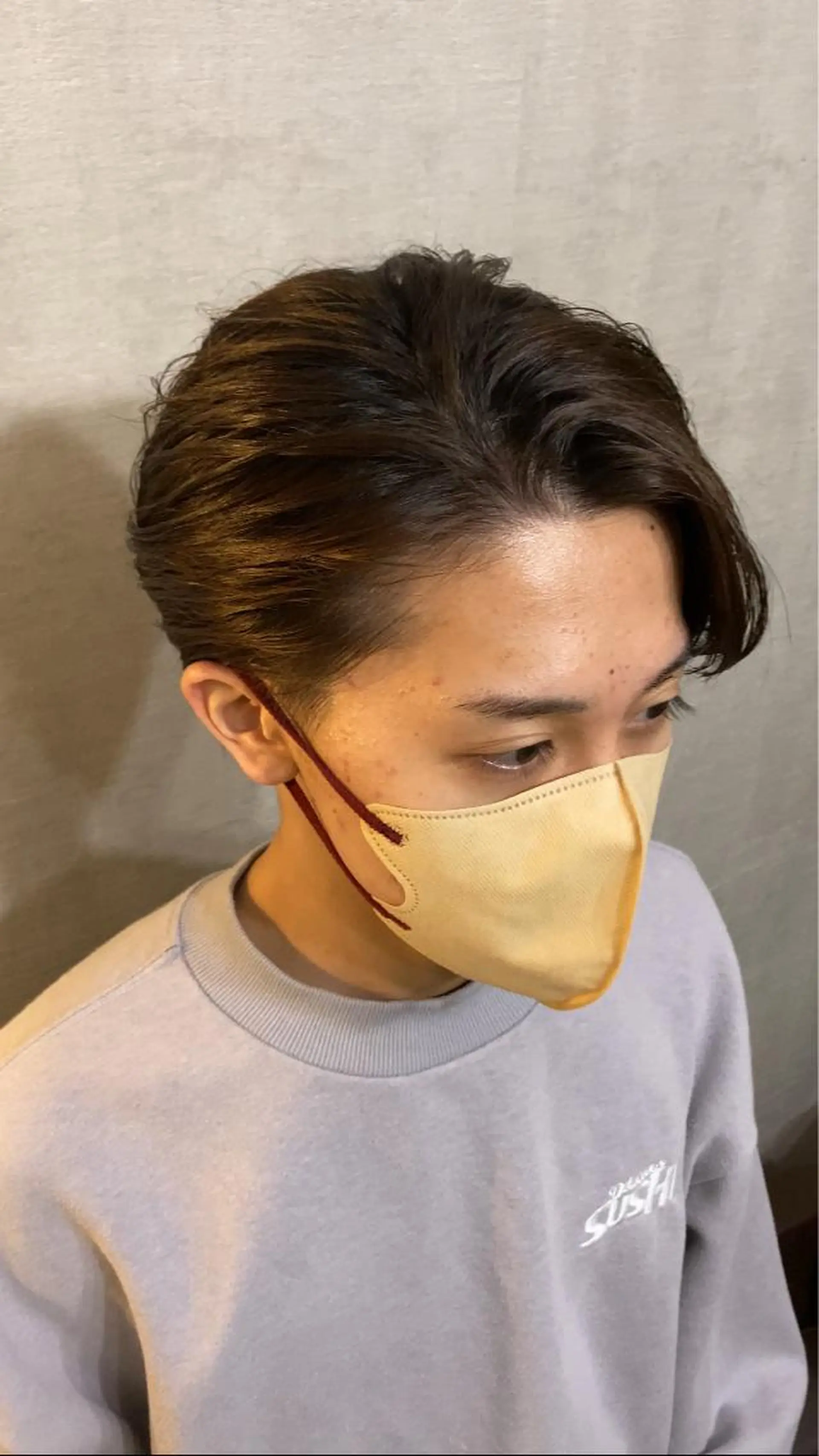 ミディアム メンズ カット AUTHENTIC private mens hair salon所属・完全個室マンツーマン メンズサロン草野貴樹のヘアスタイル