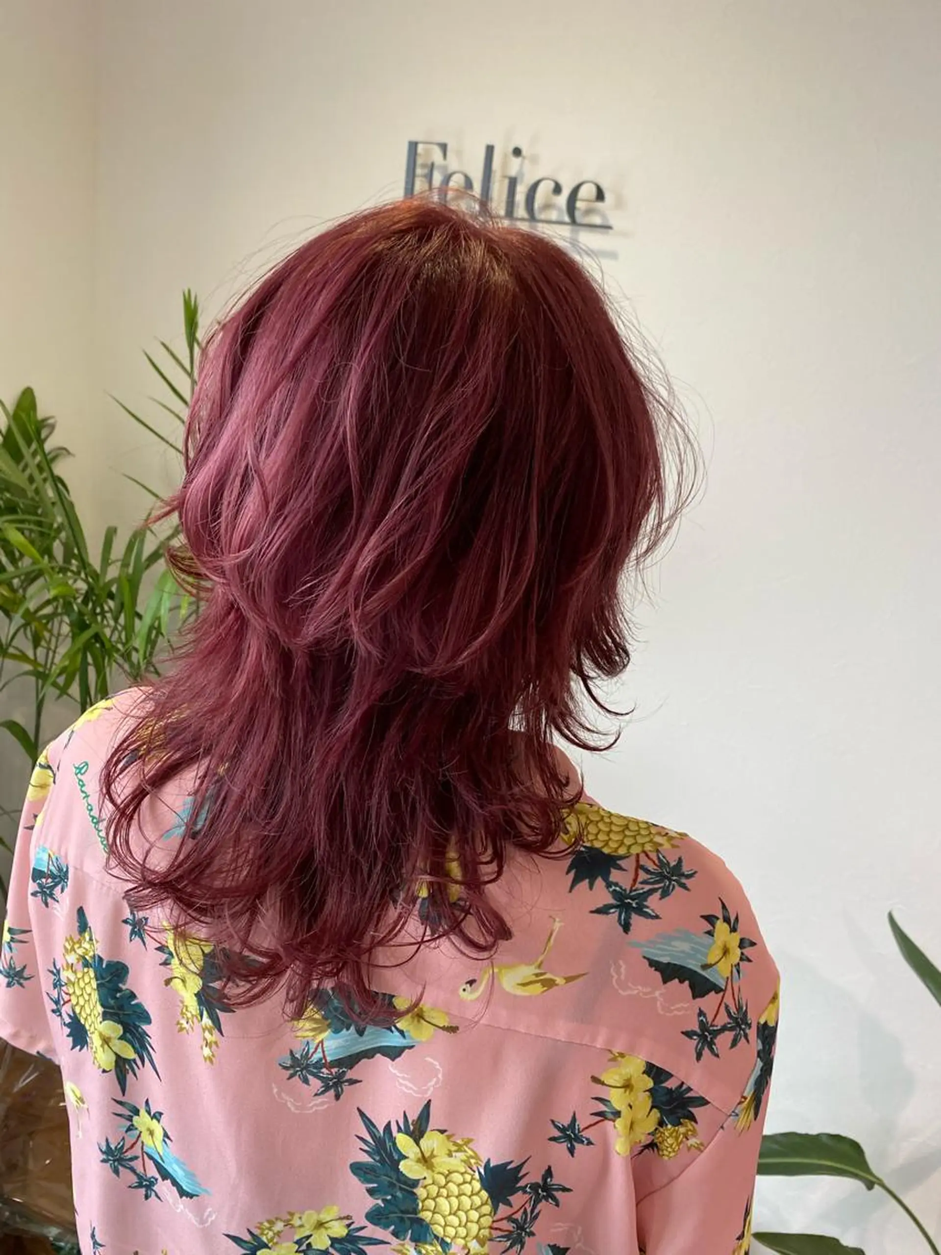 セミロング 粕川 達哉のヘアスタイル