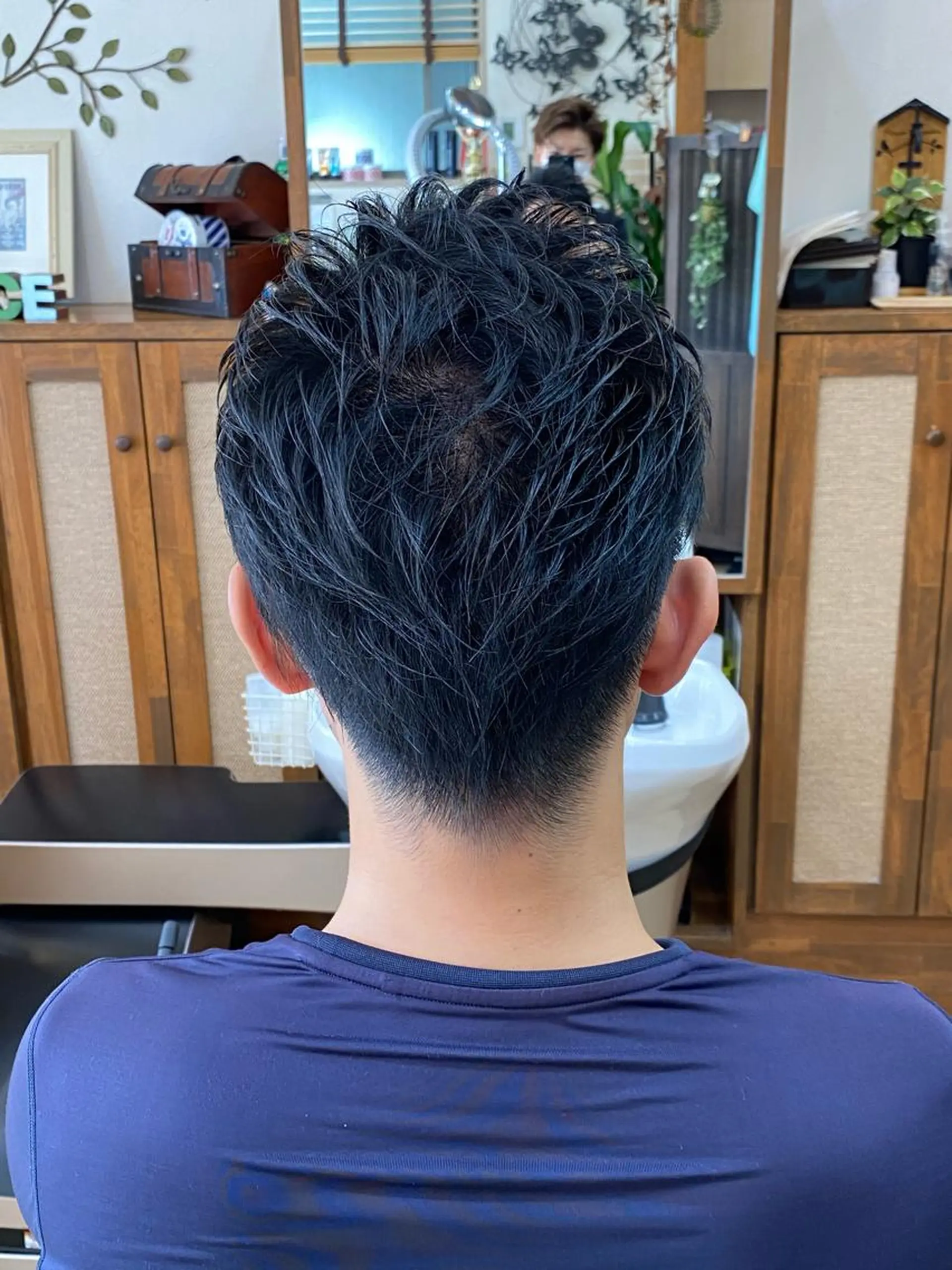 ショート メンズ 浅見 天翔のヘアスタイル