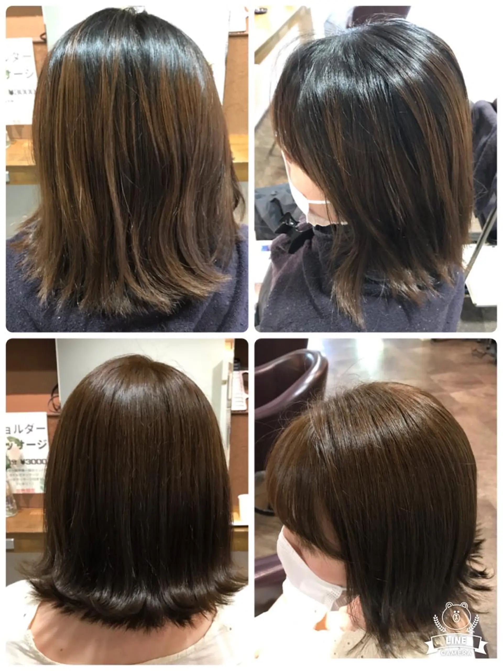 ミディアム カラー LiBra de cappuccino所属・LiBra Mikiのヘアスタイル