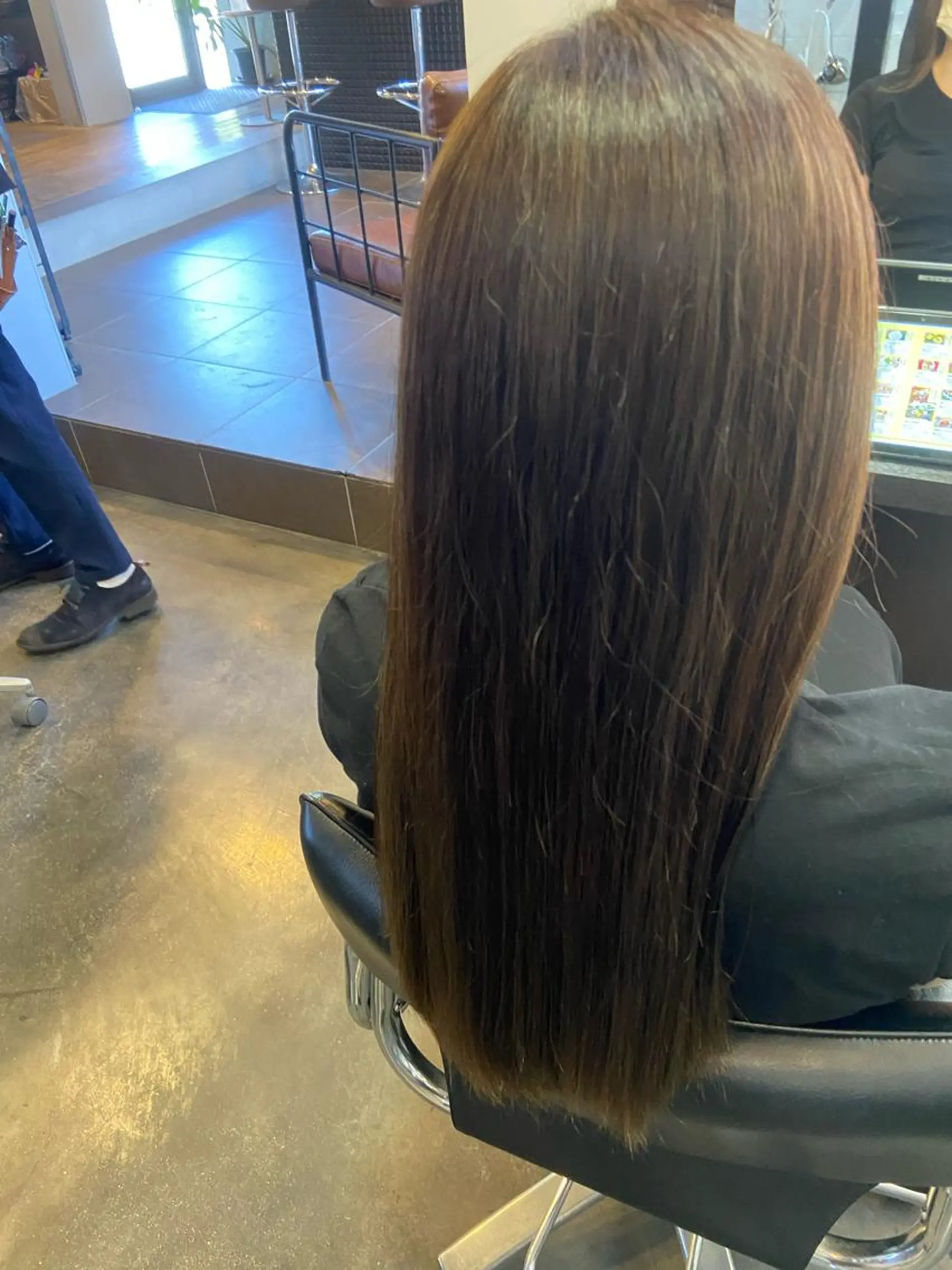 ロング カラー 久田 知奈梨のヘアスタイル