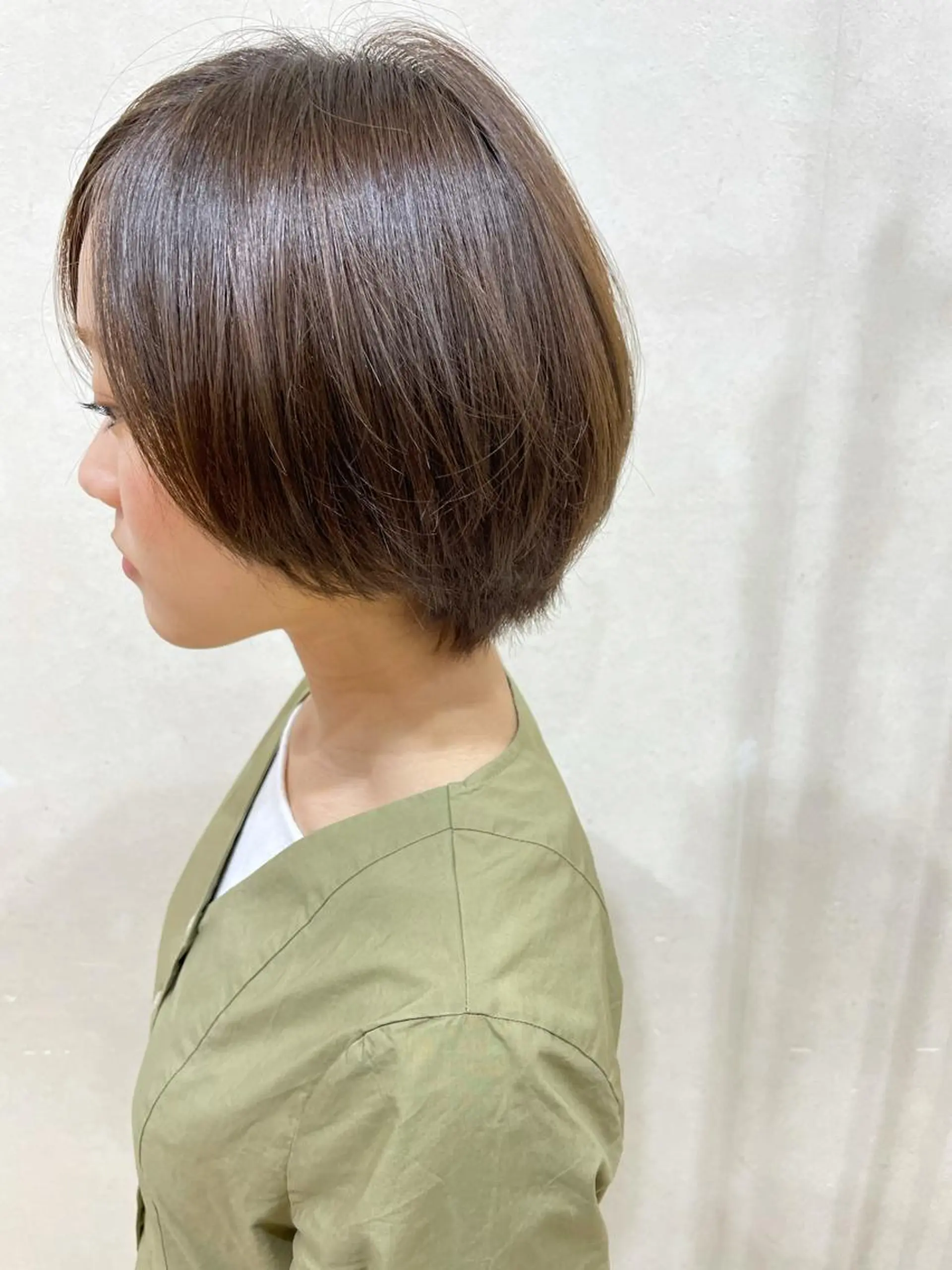 ショート ボブ トリートメント カット ヘアカラー トリートメント 石沢 知康のヘアスタイル