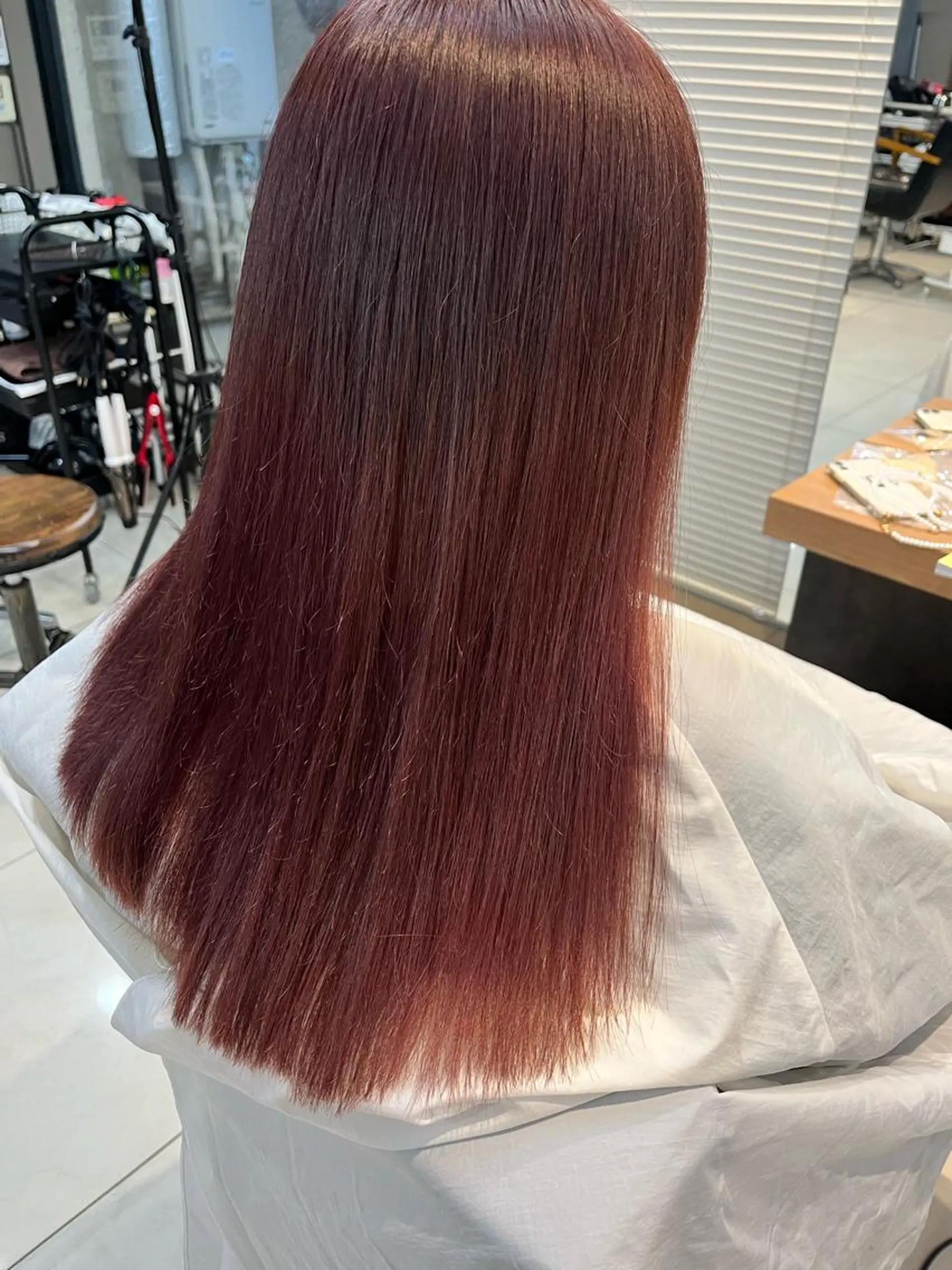 セミロング カラー ヘアアレンジ キッズ ネイル マツエク・マツパ 透明感カラー🤎 ゆりのヘアスタイル