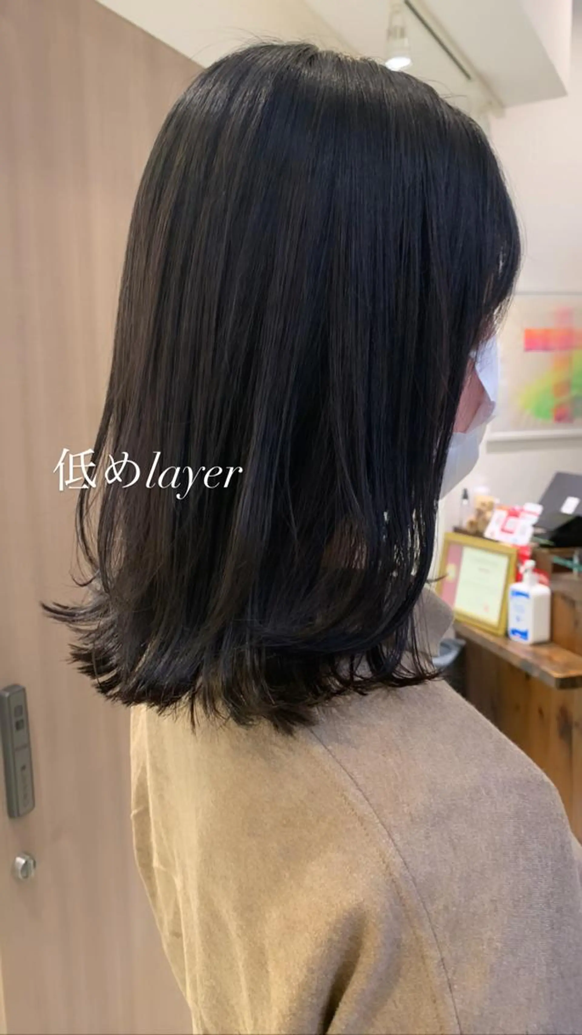 セミロング カラー カット トリートメント 似合わせカラー/艶 髪質改善/ヨシザキのヘアスタイル