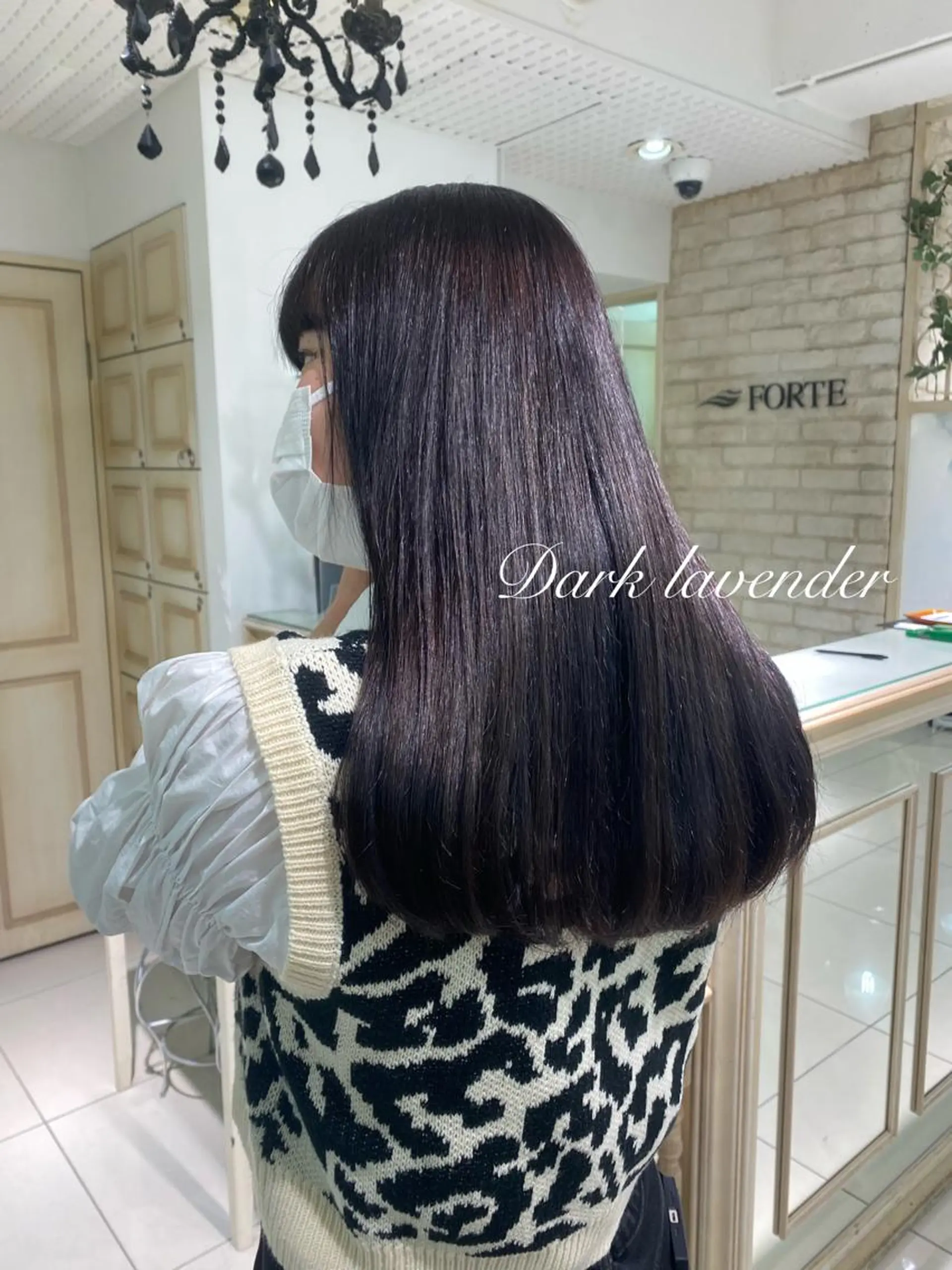 ロング カラー 透明感カラー 古山 結季🌙🖤のヘアスタイル