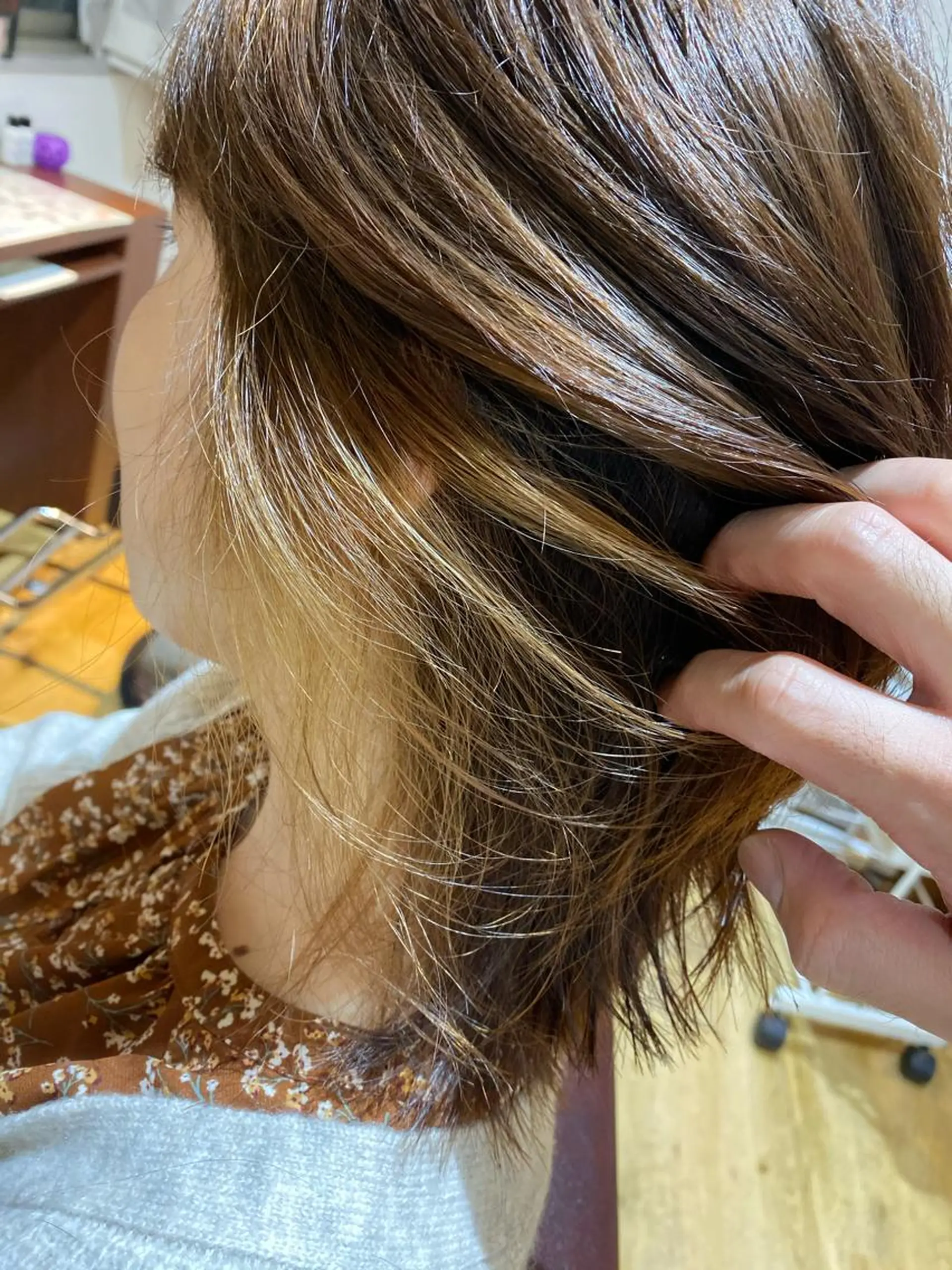 ショート カラー ヘアカラー トリートメント Kazu .Kのヘアスタイル