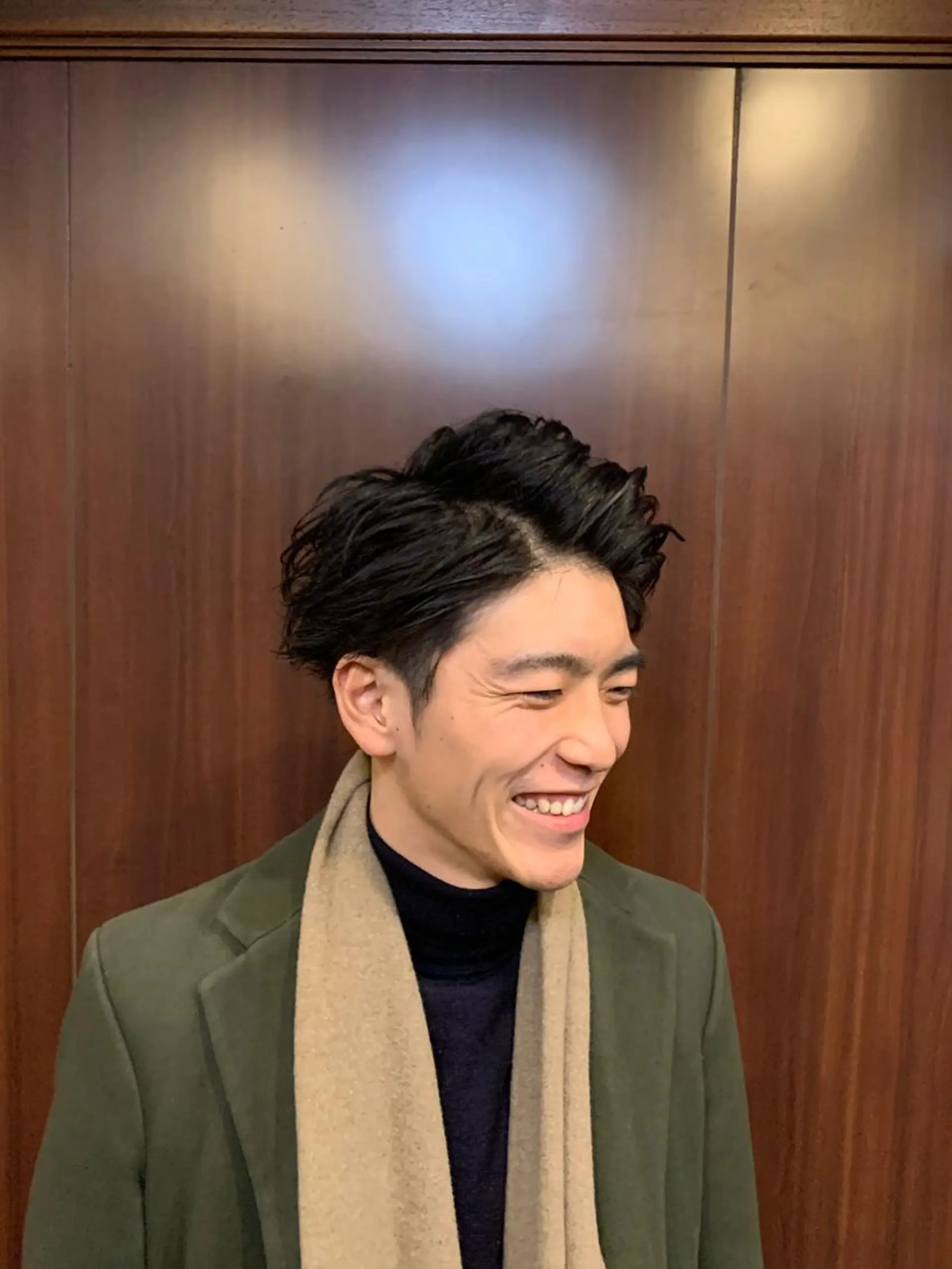 ミディアム ガンバレ原田 航海のヘアスタイル