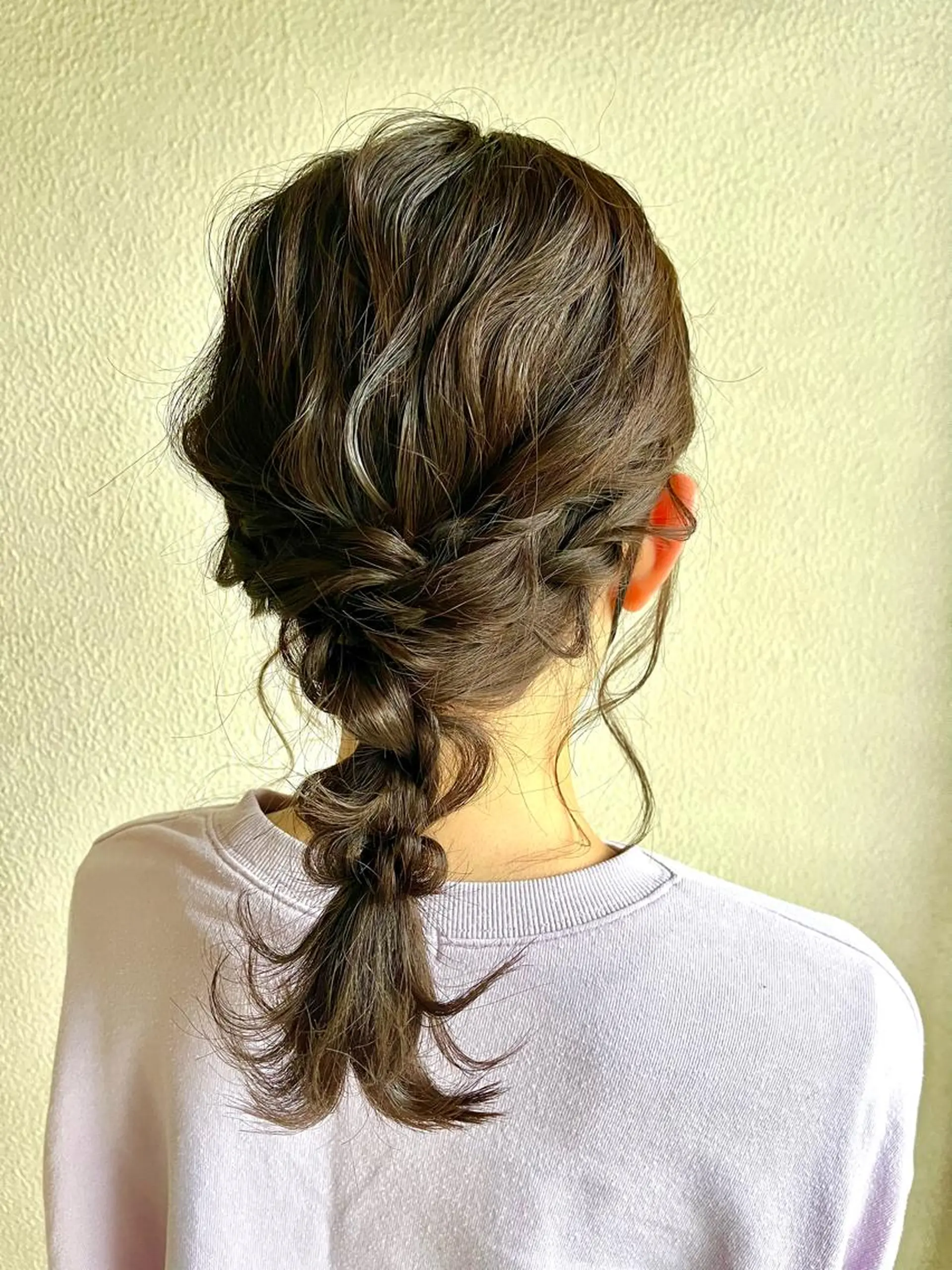 セミロング ヘアアレンジ 古川 尚実のヘアスタイル